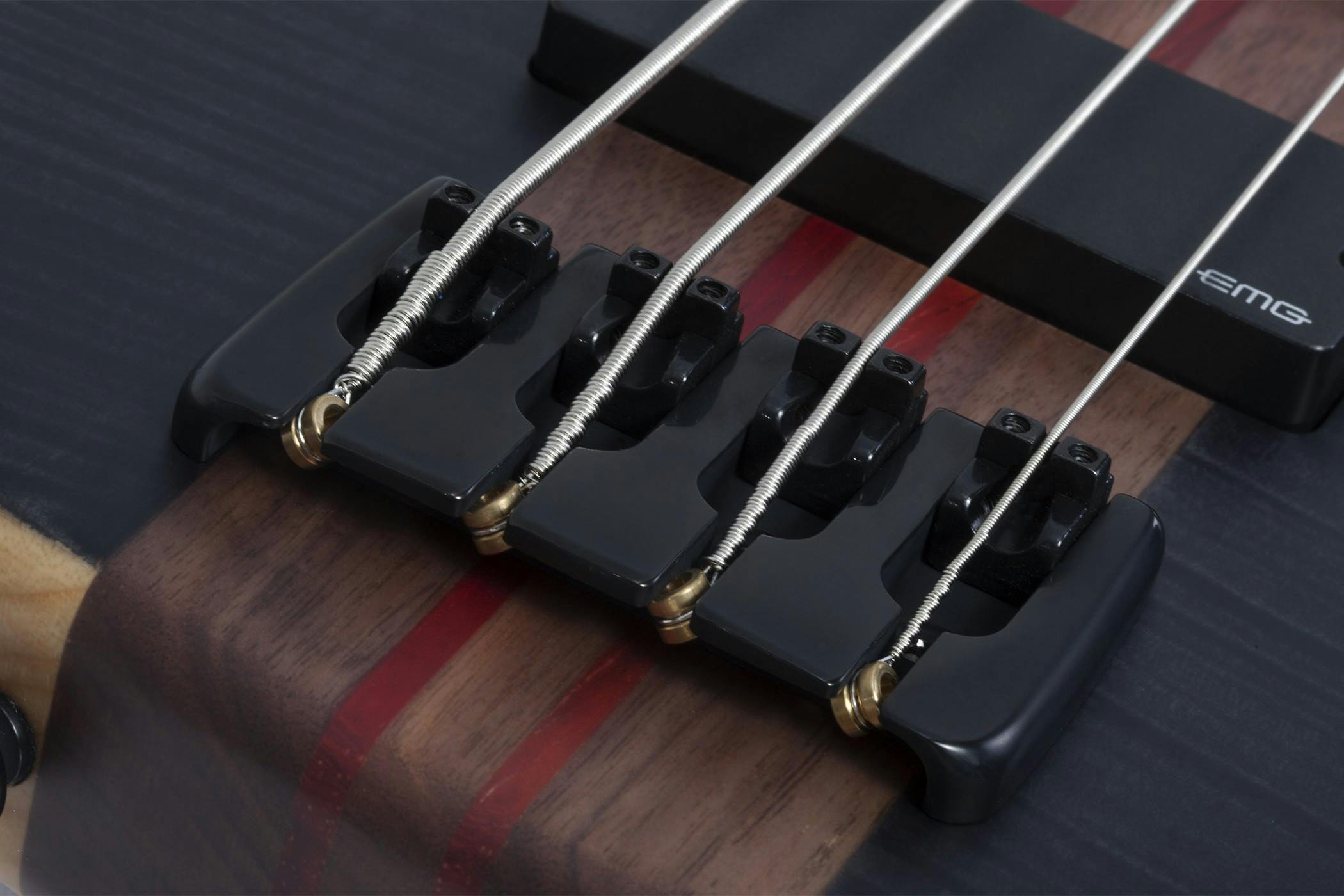 Schecter Signature Charles Berthoud CB-4 See Thru Black Satin Bass Guitar - SCH-BAS-2871-Schecter-Signature-Charles-Berthoud-CB-4-See-Thru-Black-Satin-Bass-Guitar-Bridge.jpg
