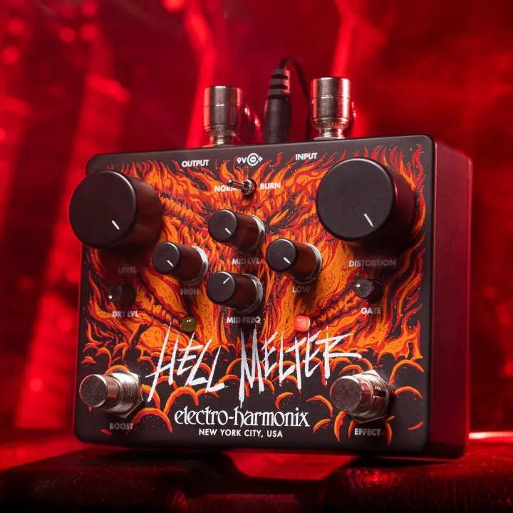 Electro Harmonix Hell Melter Metal Distortion Pedal - Andertons