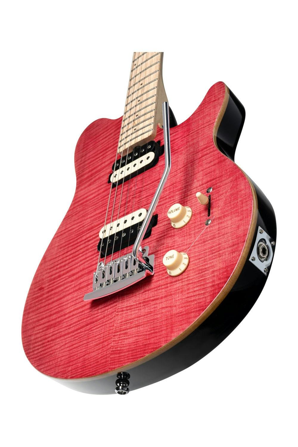 Sterling by Music Man Sub Axis AX3FM Flame Maple Top in