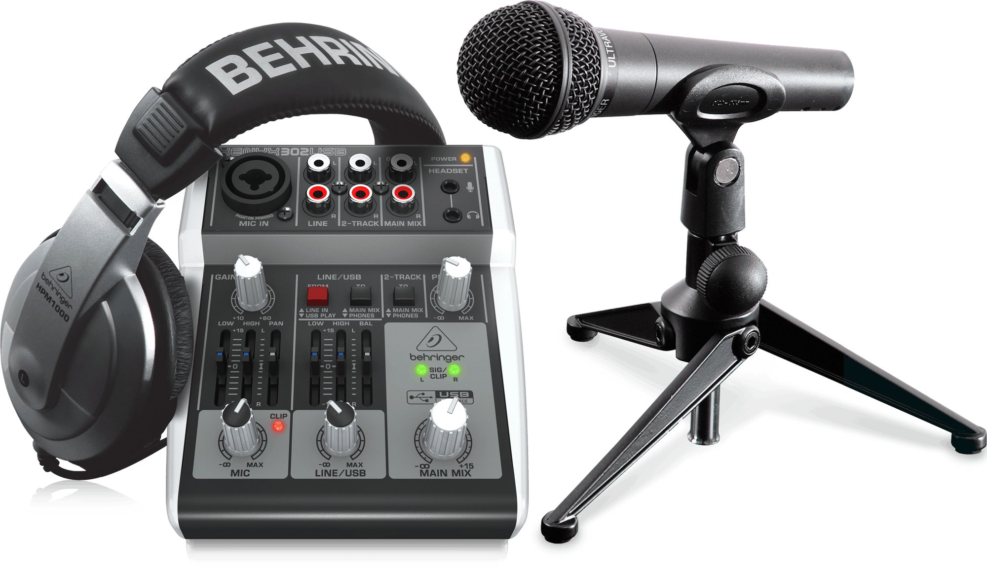Behringer Complete PODCASTUDIO 2 Bundle with USB Mixer, Microphone, Headphones and More - 450246-PODCASTUDIO-2-USB_P0DZ2_Front_XL.jpg