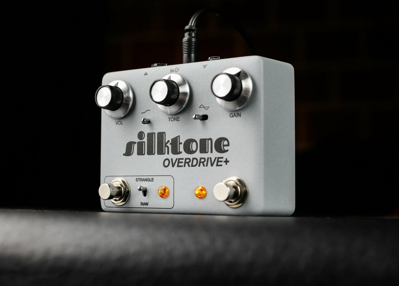 ギター Silktone Overdrive+ Silktone Overdrive+ Pedal in Light Grey - Andertons Music Co.