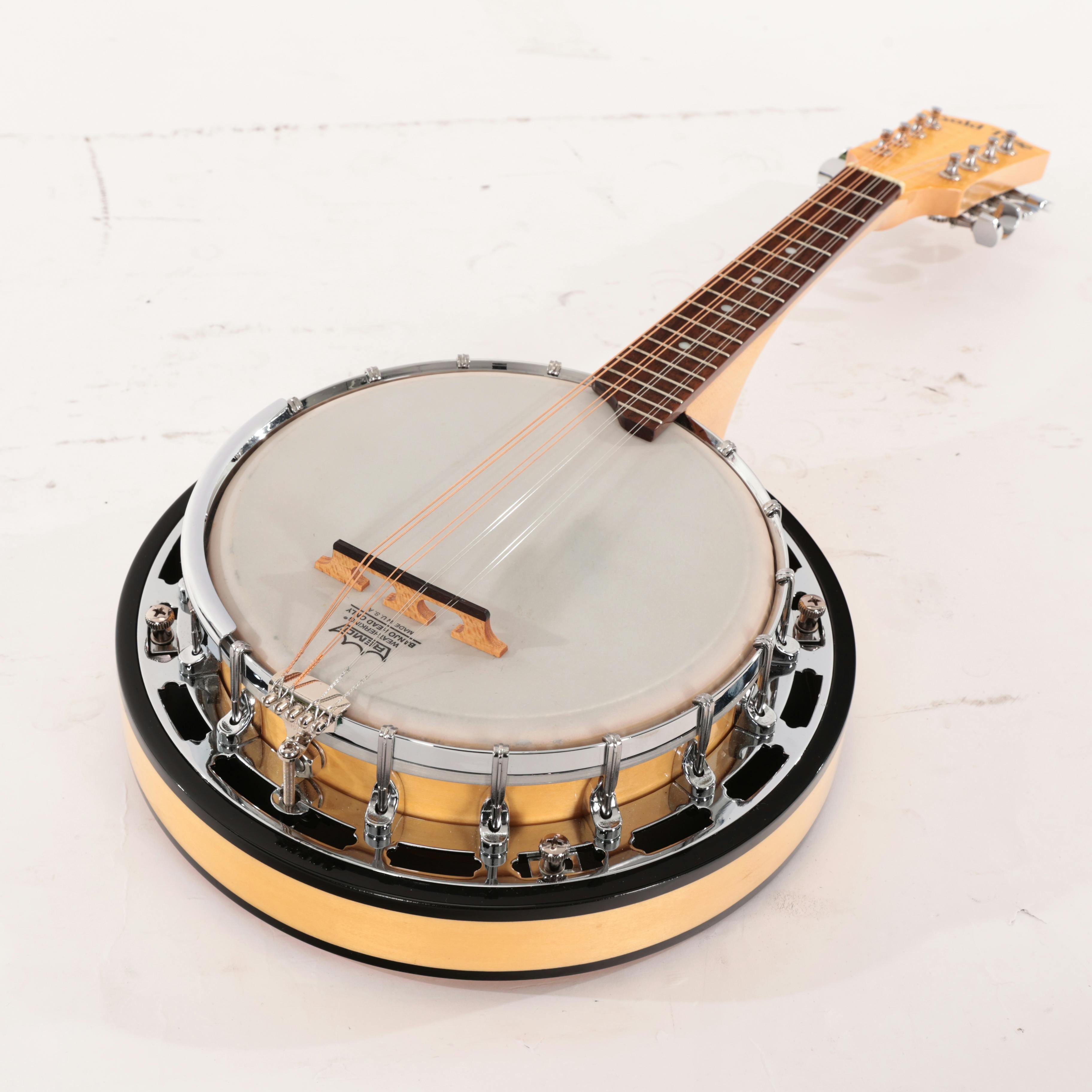 Second Hand Goldtone MB850 Mandolin with Natural Back and Sides - SH-227-0492-SH-227-0492-4.jpg