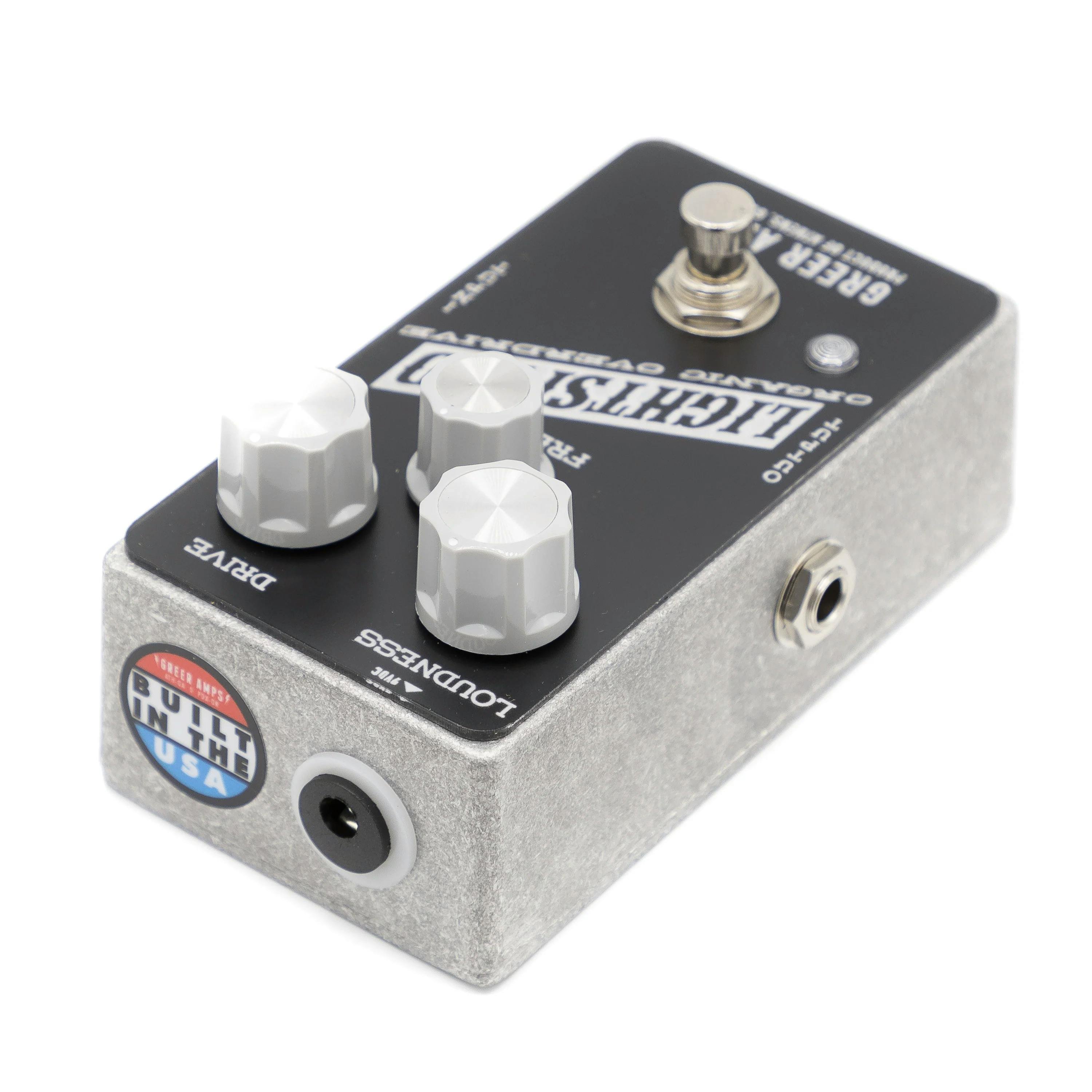 Greer Amps Lightspeed Organic Overdrive Greyscale Edition