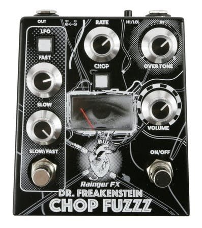 Rainger FX Dr. Freakenstein CHOP FUZZZ Guitar Pedal - CHOPFUZZ-CF+Front.jpg