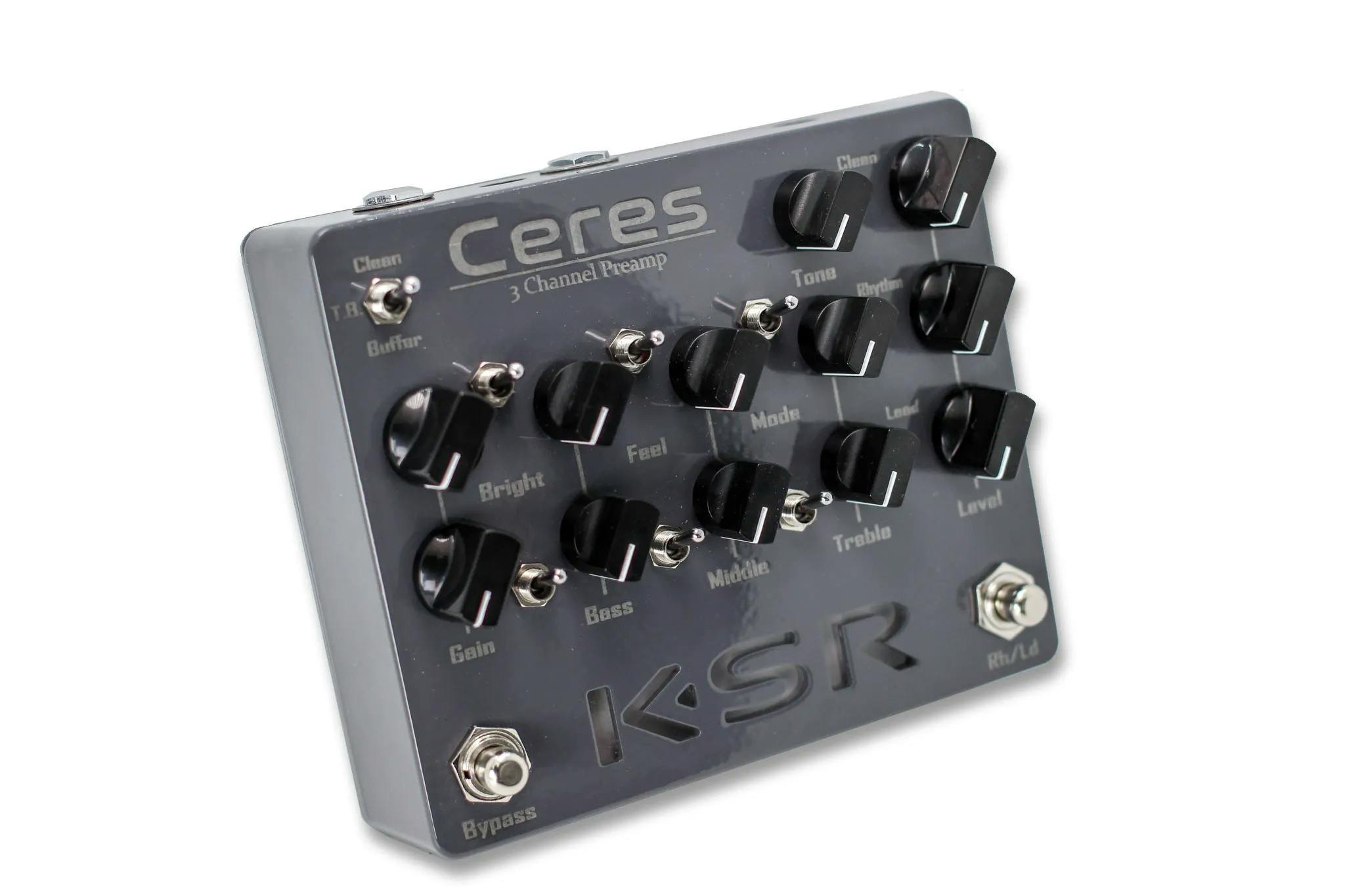 KSR Ceres 3 Channel High-Gain Preamp Pedal - Andertons Music Co.