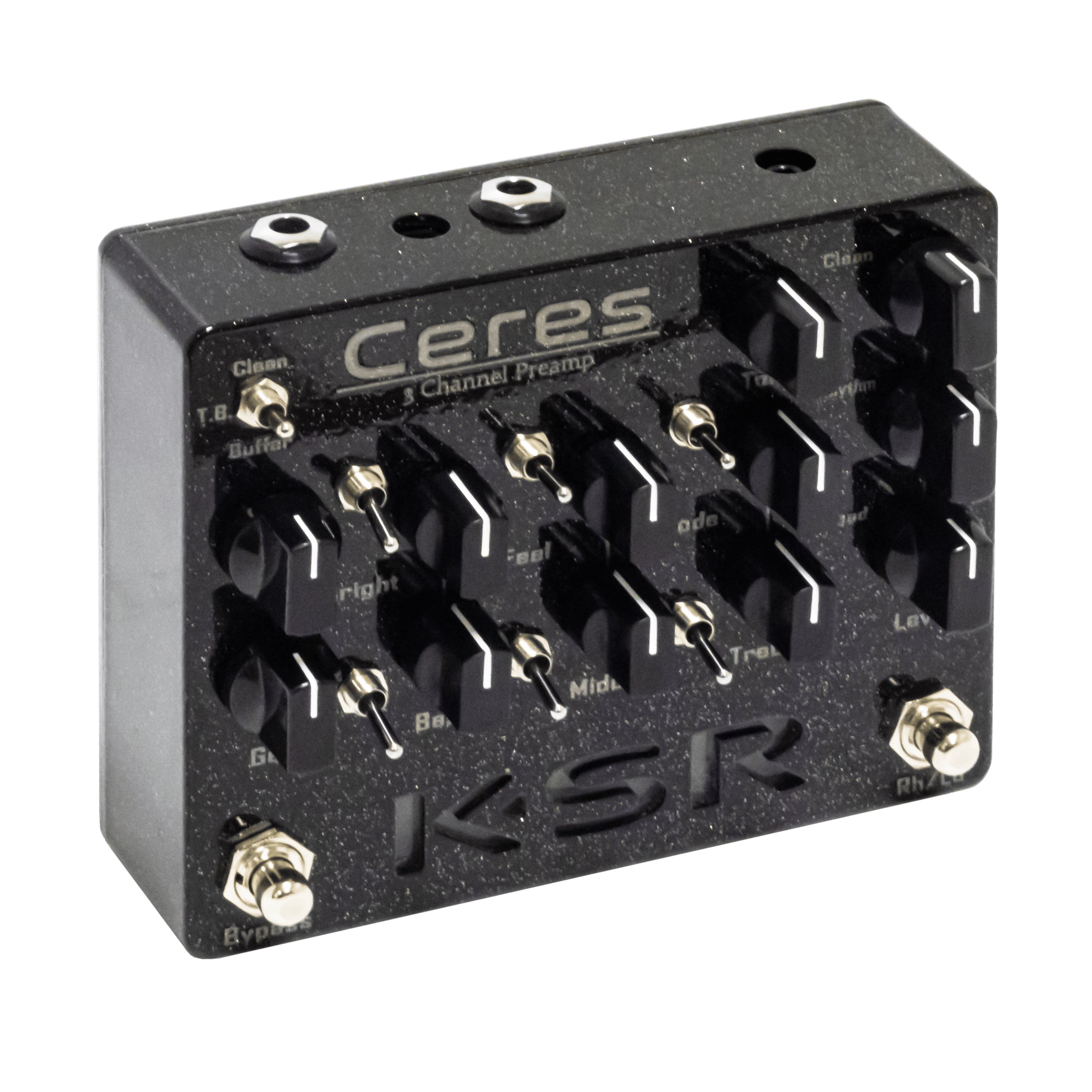 KSR Ceres 3 Channel High-Gain Preamp Pedal - Andertons Music Co.