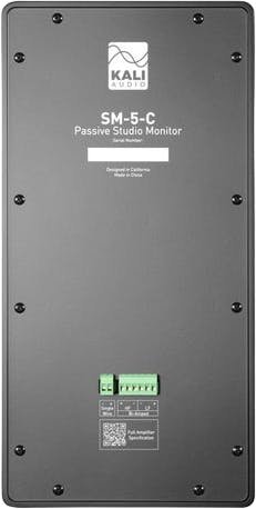 Kali Studio SM5 C 5inch Monitor with coincidenty 4" midrange and 1" metaldome tweeter - SM5-C-EU-KALI-AUDIO_SM5-C_Monitor_Back.jpg