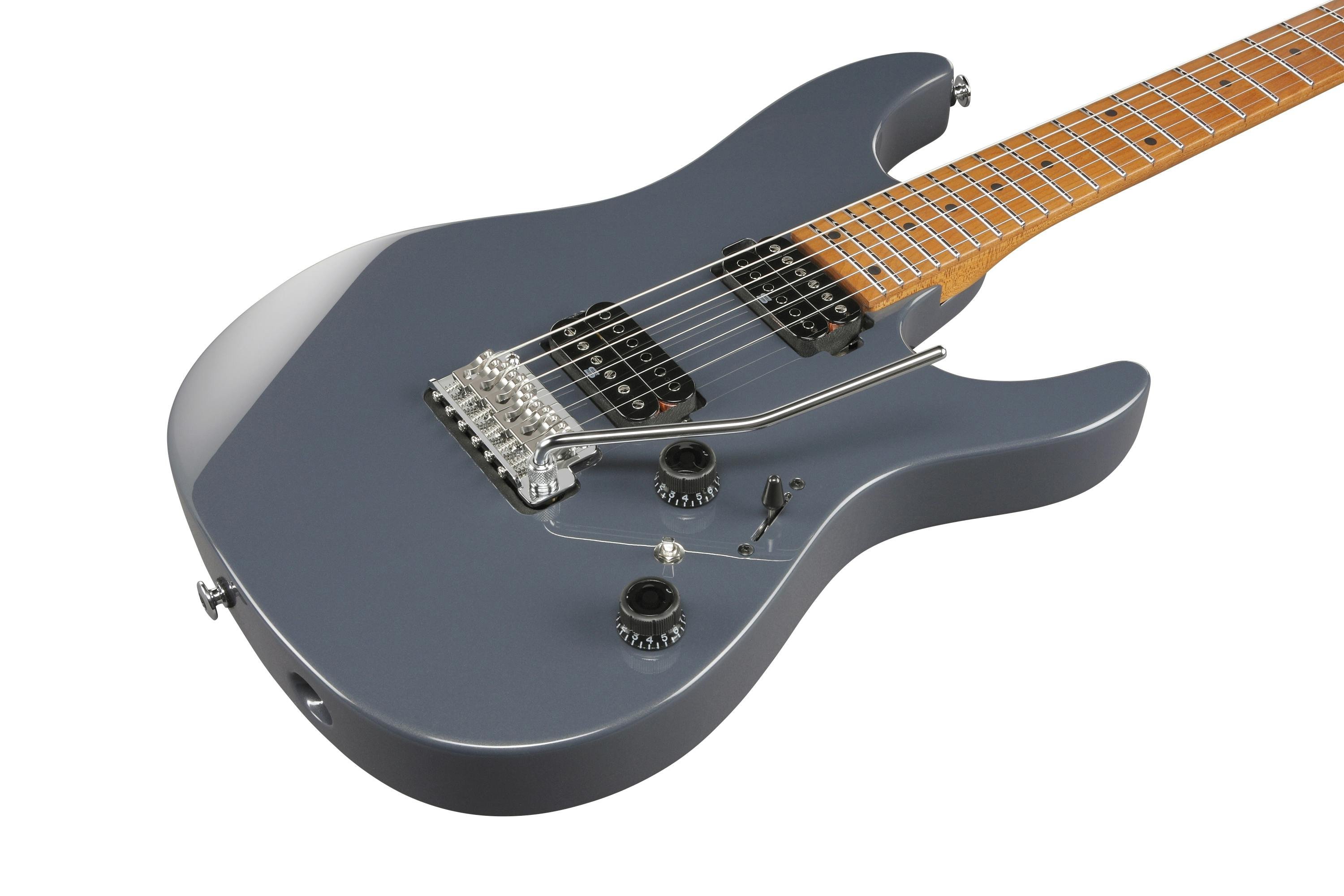Ibanez AZ2402-GRM AZ Prestige Electric Guitar in Grey Metallic