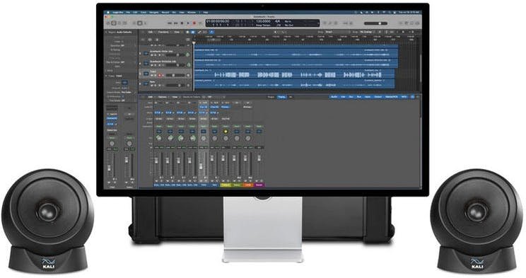 KALI AUDIO IN-UNF Ultra Nearfield Monitors - IN-UNF-Kali_Audio_IN_UNF_Setup_With_Monitor_Vertical_Bass_Unit.jpg