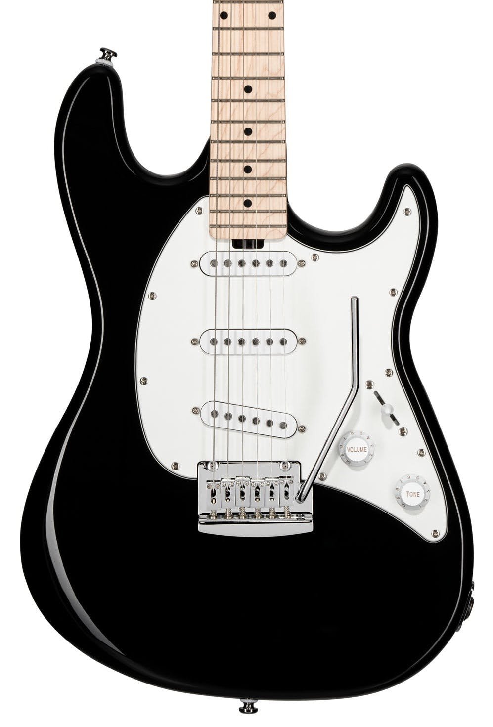 Sterling by Music Man Sub Cutlass CT30SSS in Black - CT30SSSBKM1-ST-CT30SSS-BK-M1-FRONT-BODY.jpg