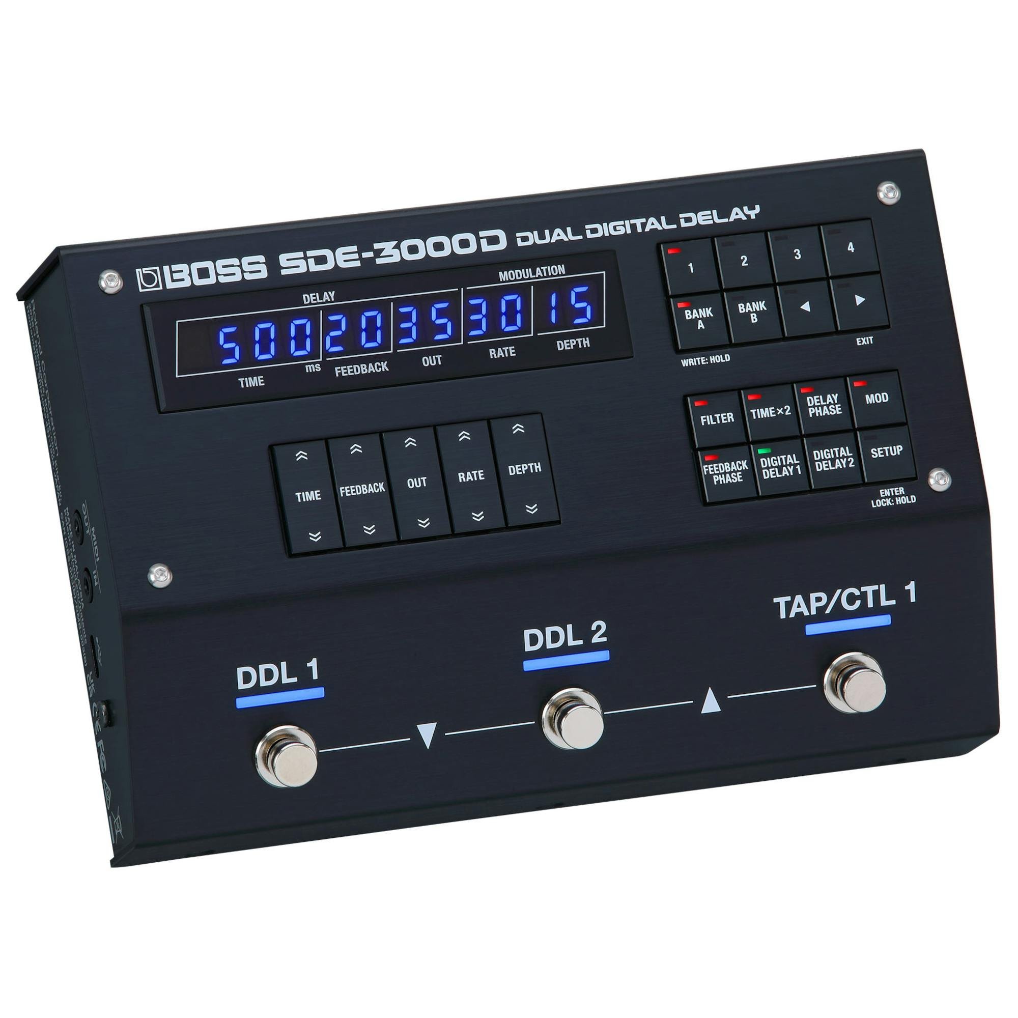 Boss SDE-3000D Dual Digital Delay Pedal - Andertons Music Co.