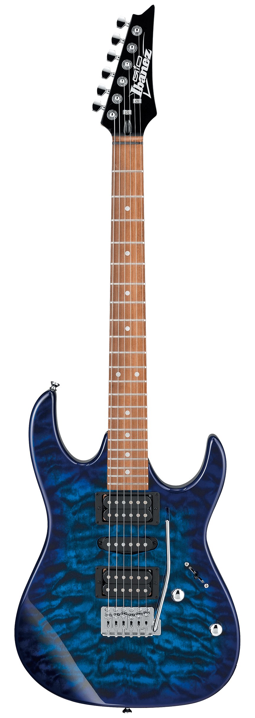Ibanez GRX70QA in Transparent Blue Burst - 444904-p_region_GRX70QA_TBB_5N_01.jpg