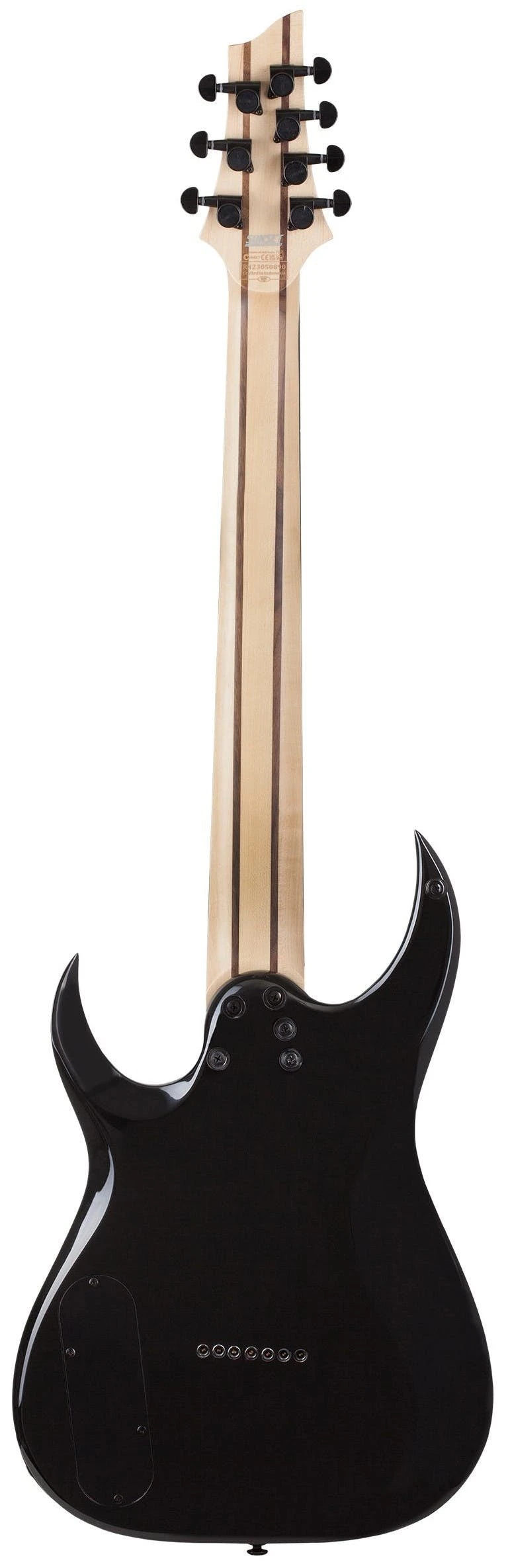 Schecter Sunset-7 Triad Gloss Black - SCH-GTR-2575-Schecter-Sunset-7-Triad-Gloss-Black-Back.jpg