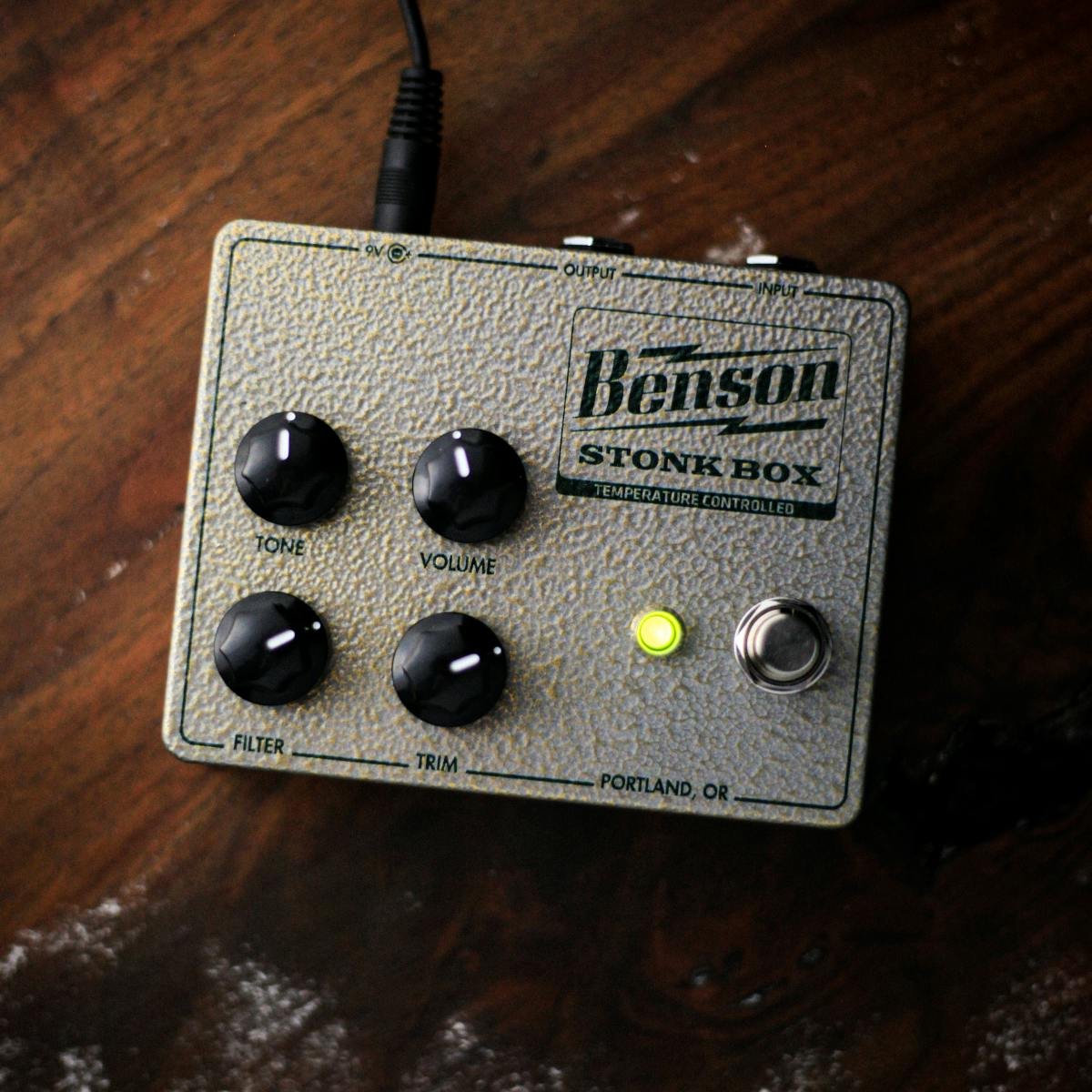 Benson Amps Stonk Box Temperature Controlled Drive Fuzz Pedal - BENSONSTONKBOX-Benson-Stonk-Box-Lifestyle-3.jpg