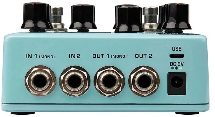 NUX duotime NDD-6 ディレイ　エフェクター NUX NDD-6 Duo Time Delay Dual Pedal - Andertons Music Co.
