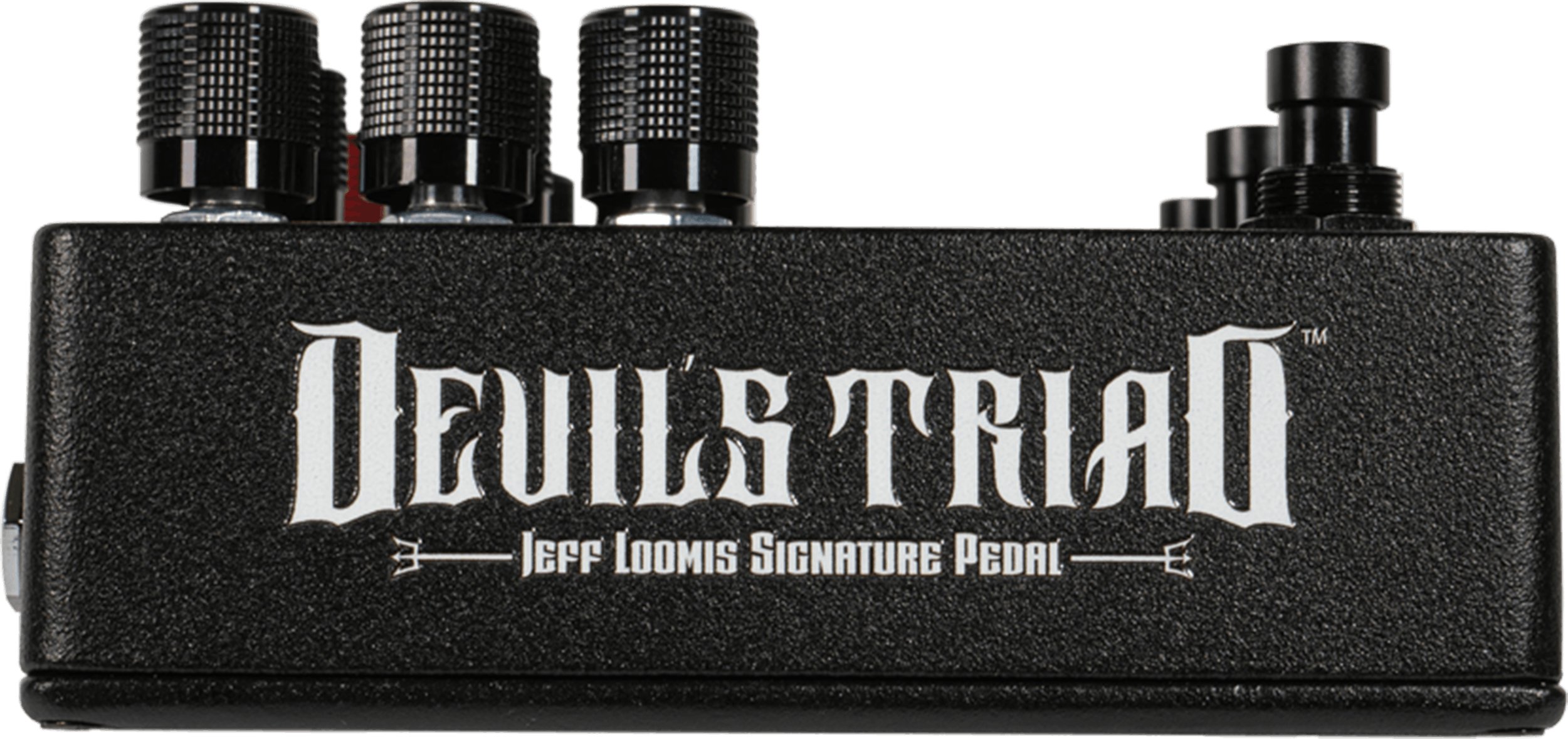 AllPedal Devils Triad Jeff Loomis Signature Distortion Boost Delay Reverb Pedal - ALL-SDEVI-allpedal-devils-triad-lhp.jpg