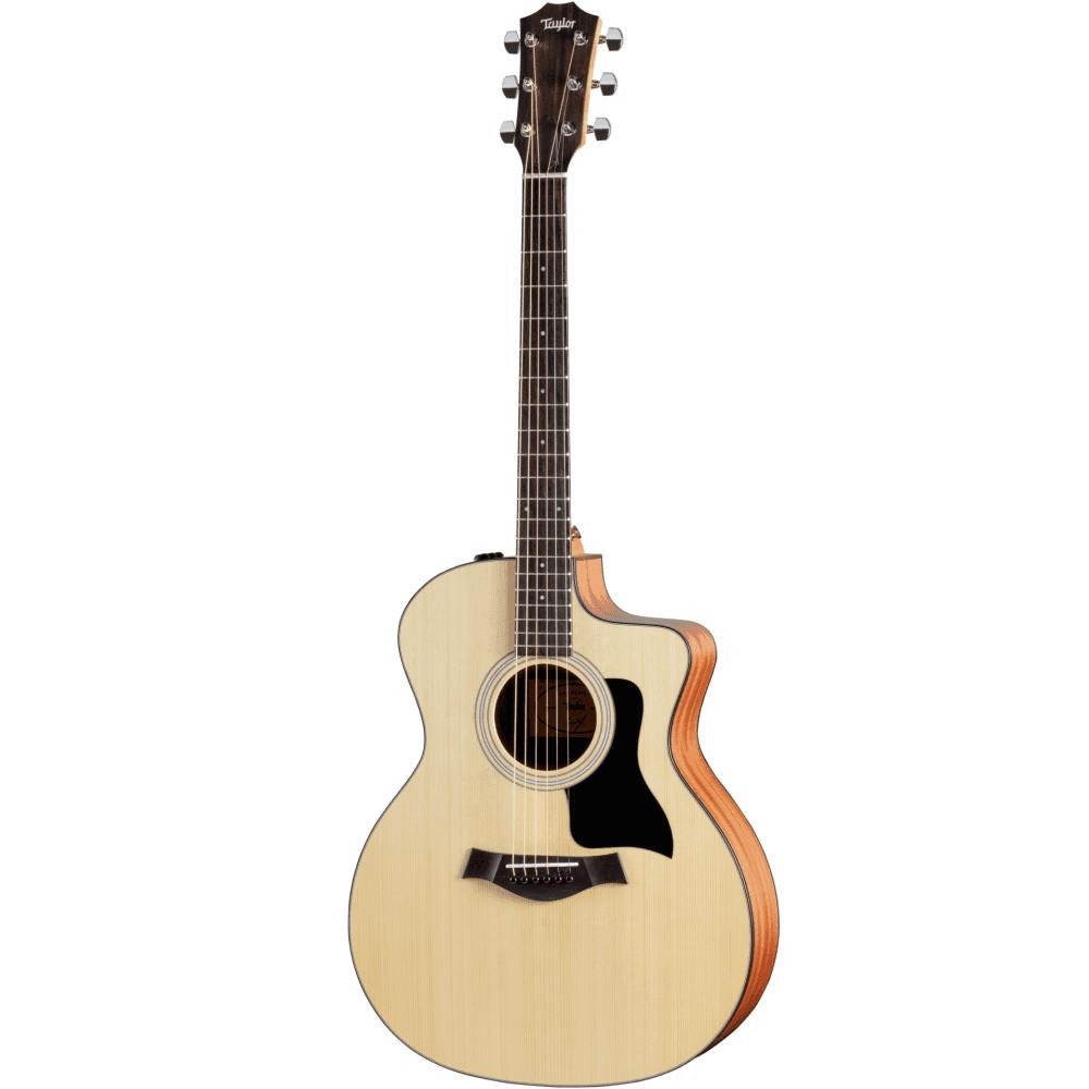 Taylor 114ce Grand Auditorium Acoustic Guitar in Natural - 114CE-SAPELE-2.jpg