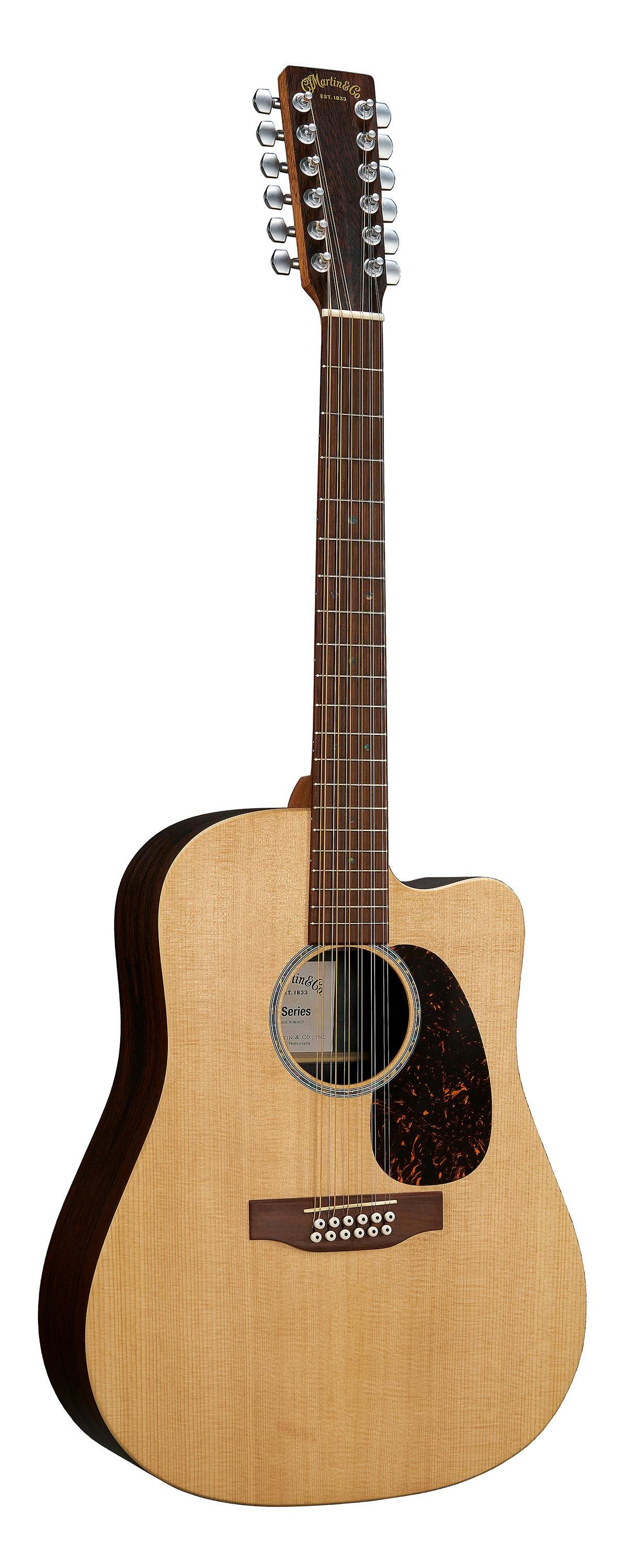 Martin X-Series DC-X2E 12 String Electro Acoustic in Natural - CFM-GTR-DCX2E-BRAZ12-DC-X2E_12String_f.jpg
