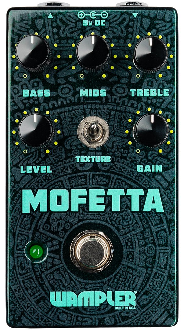 Wampler MOFETTA Overdrive Distortion Pedal - Mofetta_Top.jpg