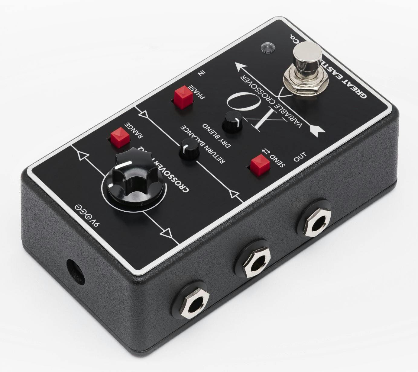 Great Eastern FX Co. XO Variable Crossover Frequency Splitter Pedal - GEFX-XO-XO-rear.jpg