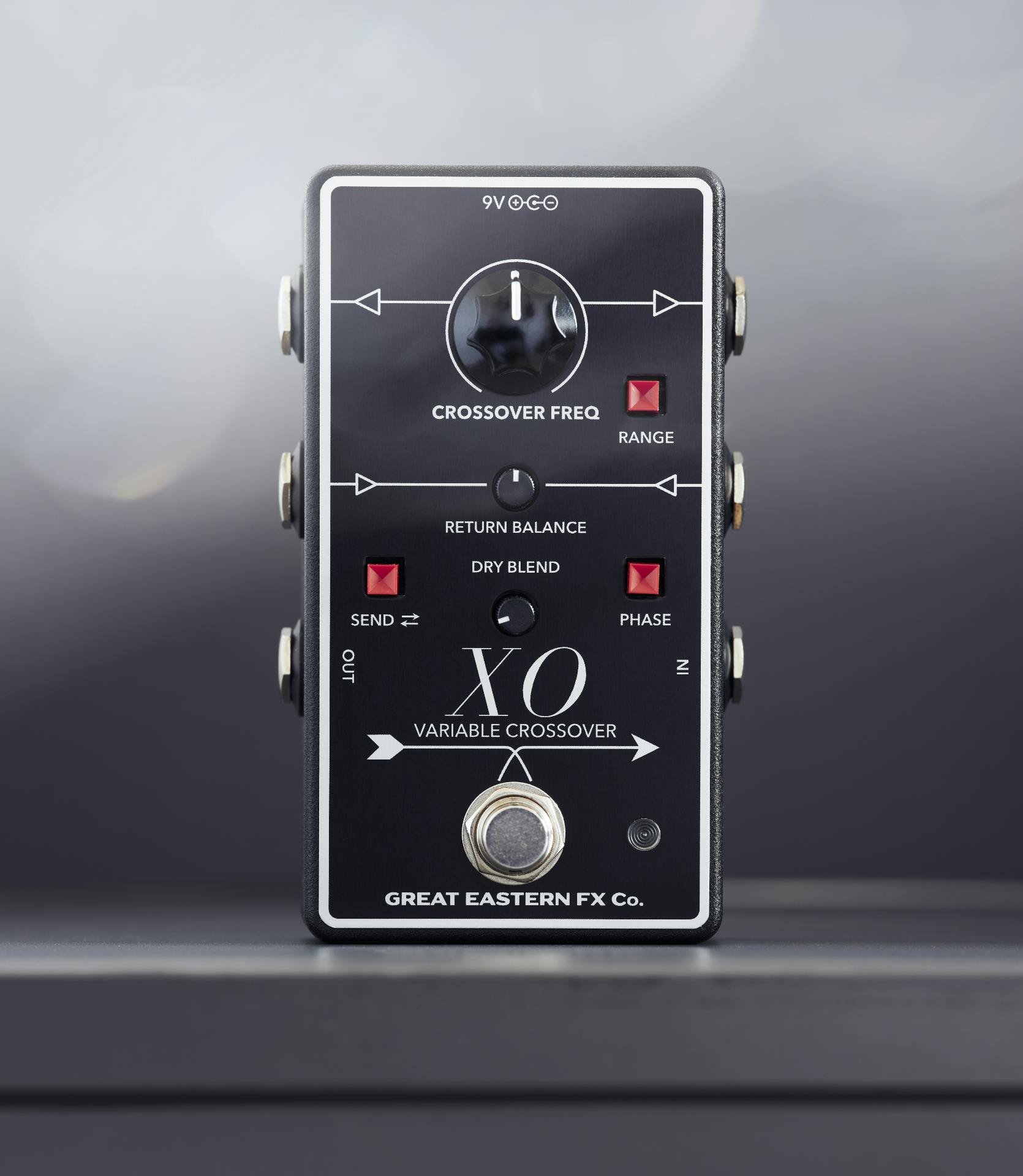 Great Eastern FX Co. XO Variable Crossover Frequency Splitter Pedal - GEFX-XO-XO-studio-3.jpg