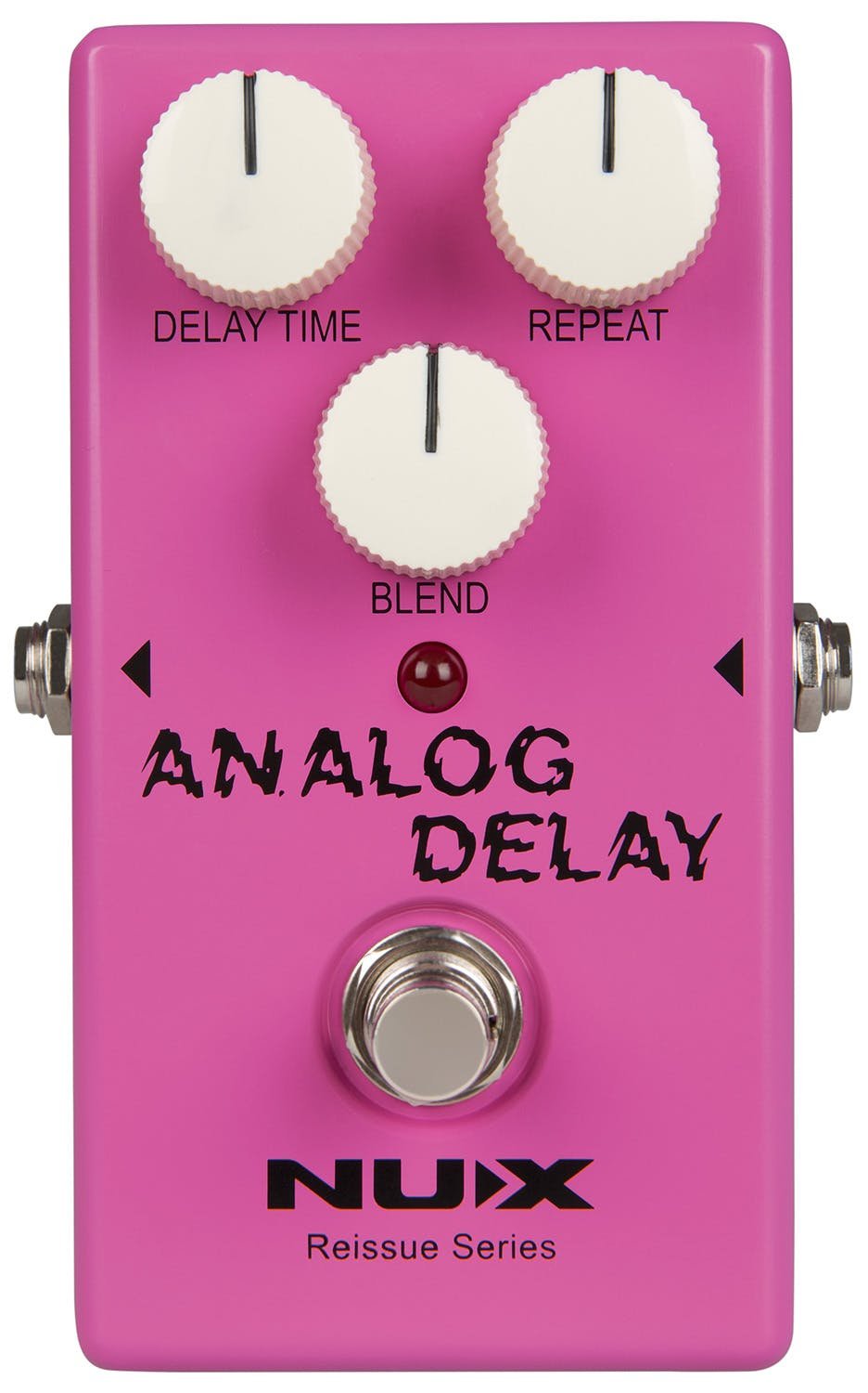 NUX Reissue Analog Delay Pedal - ANALOGDELAY-Nux-Reissue-Analogue-Delay-Pedal-in-Pink-Front.jpg