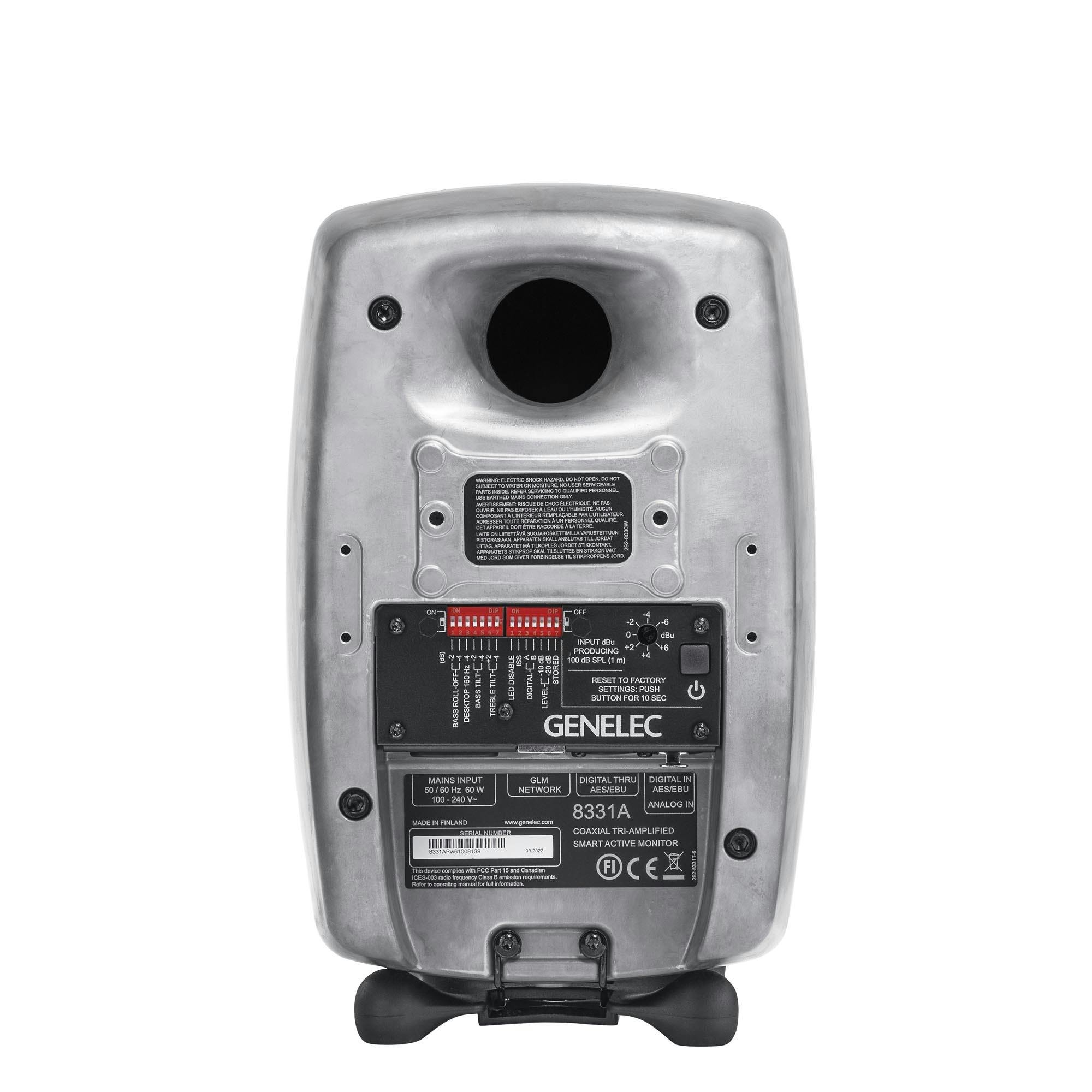 Genelec 8331A Smart Active Monitor in Raw Finish - 514398-1653648163782.jpg