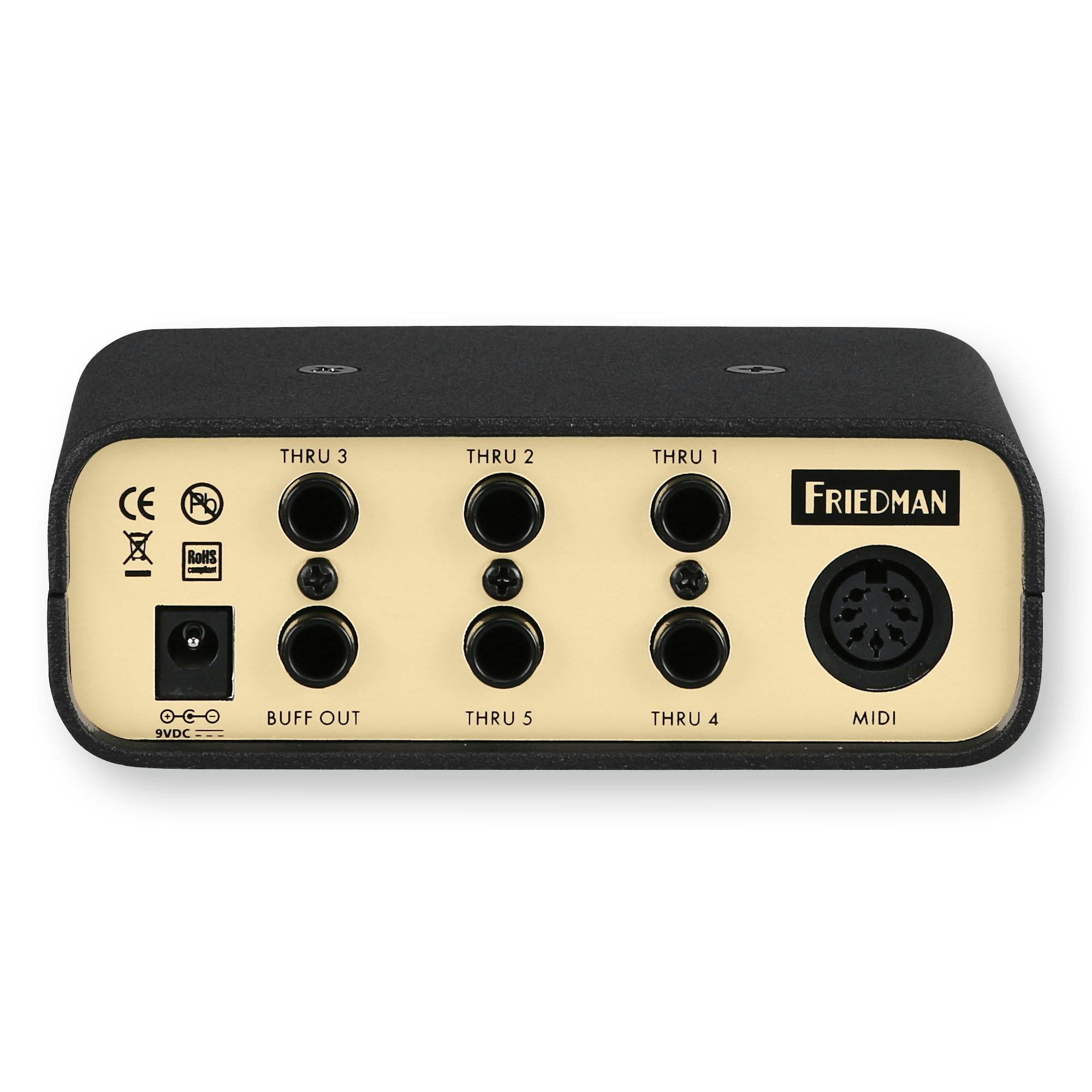 Friedman Tour Pro 1542 Platinum Pedalboard With Power Grid 10 And Buffer Bay 6 - TOURPRO1542PLAT-Friedman-Tour-Pro-1542-Platinum-Pedalboard-Buffer-Bay-Back.jpg