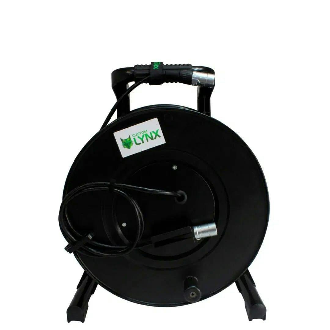 Lynx Cat5E Drum System w/ Rean EtherCON Connectors - 60M - ETHC5F60DRUMREAN-Lynx_Cat5E_Drum_System_60M_Front.jpg