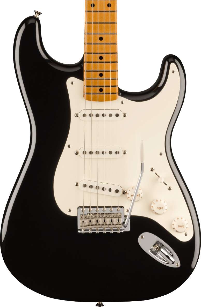 Fender Vintera II '50s Stratocaster Electric Guitar in Black - 0149012306-Fender-Vintera-II-'50s-Stratocaster-in-Black-Hero (1).jpg