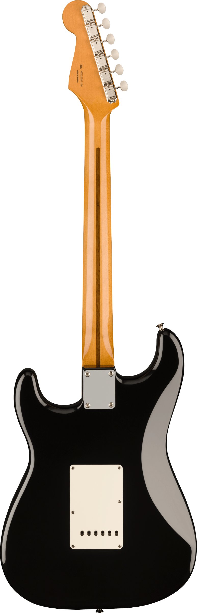 Fender Vintera II '50s Stratocaster Electric Guitar in Black - 0149012306-Fender-Vintera-II-'50s-Stratocaster-in-Black-Back.jpg