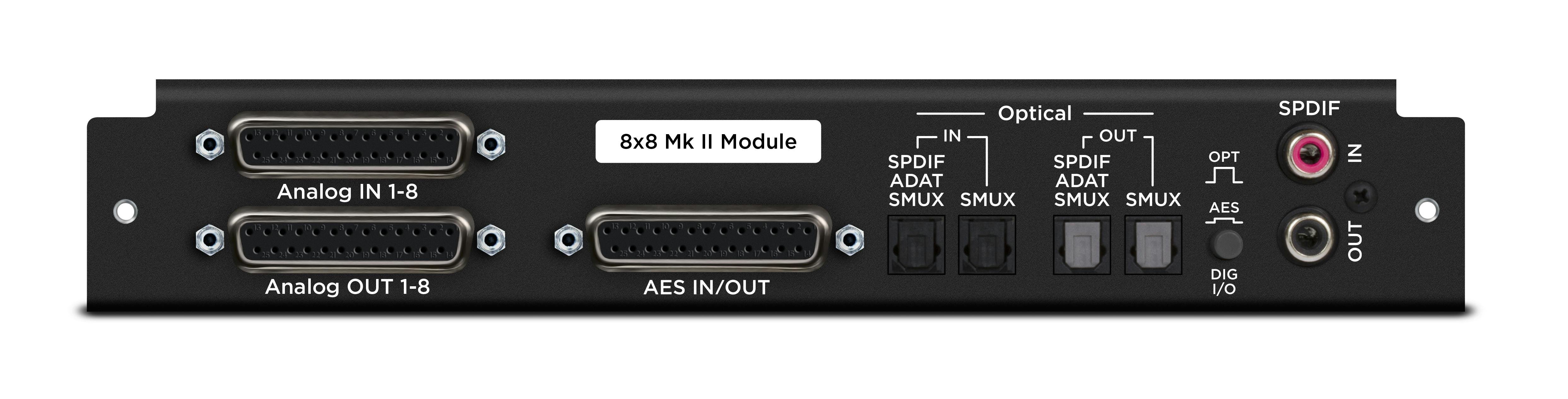 Apogee Symphony I/O MKII Thunderbolt with 8x8 & 8MP Modules - 102783-8X8S2-Module.jpg