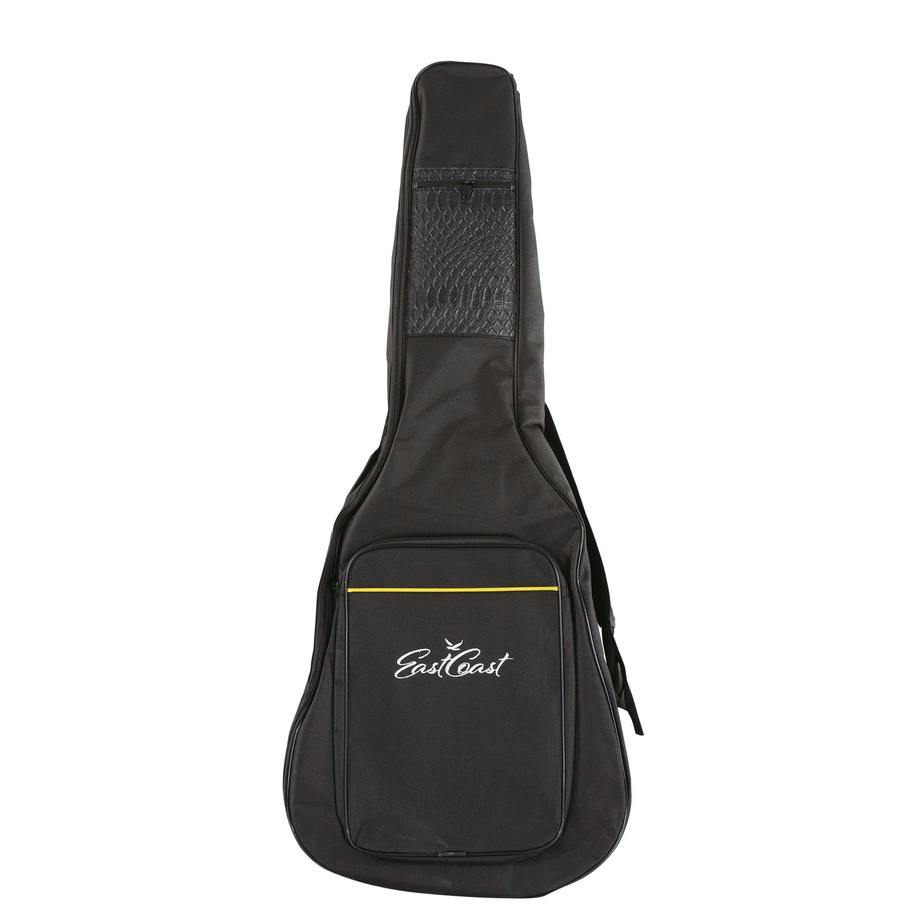 EastCoast 3/4 Size Deluxe Classical Nylon String Acoustic Guitar with Gig Bag - 479402-EastCoast C1 3 4 Size Classical Guitar in Natural 8.jpg