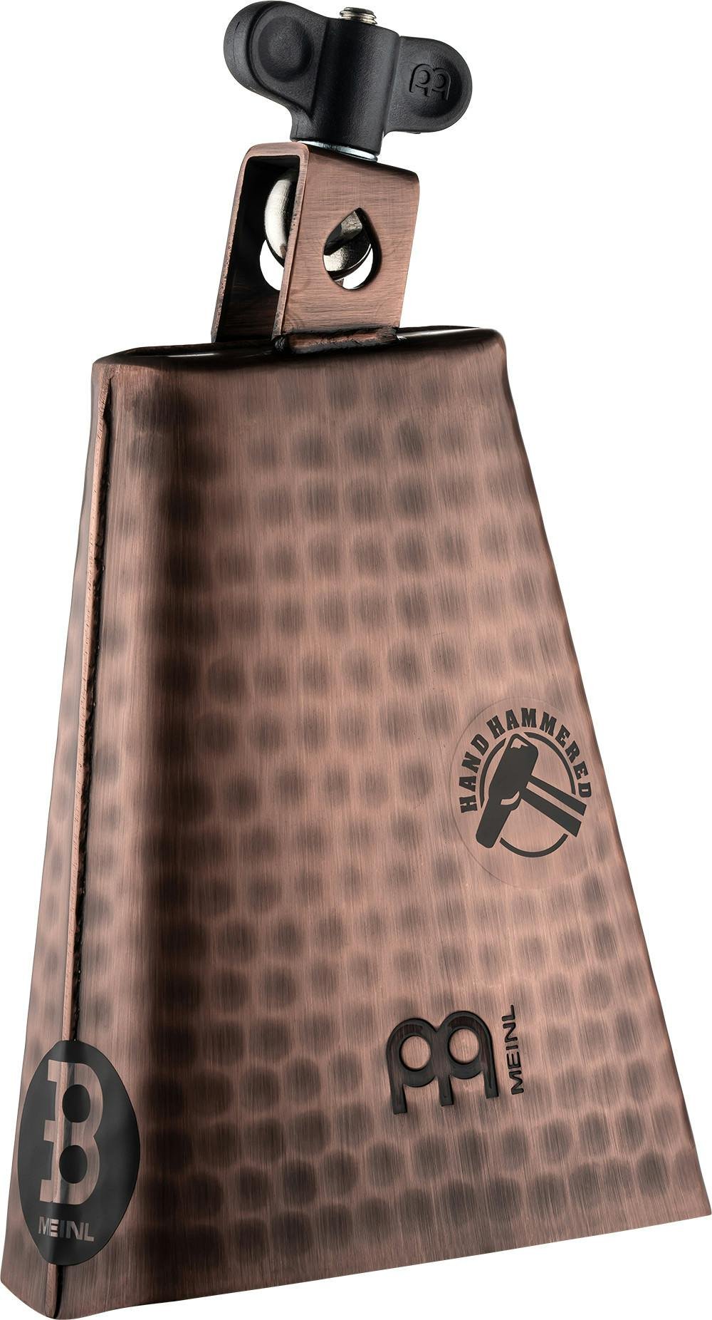 Meinl 6 1/4in Hammered Cowbell Handbrushed Copper Medium Timbales Cowbell - STB625HH-C-STB625HH-C.jpg