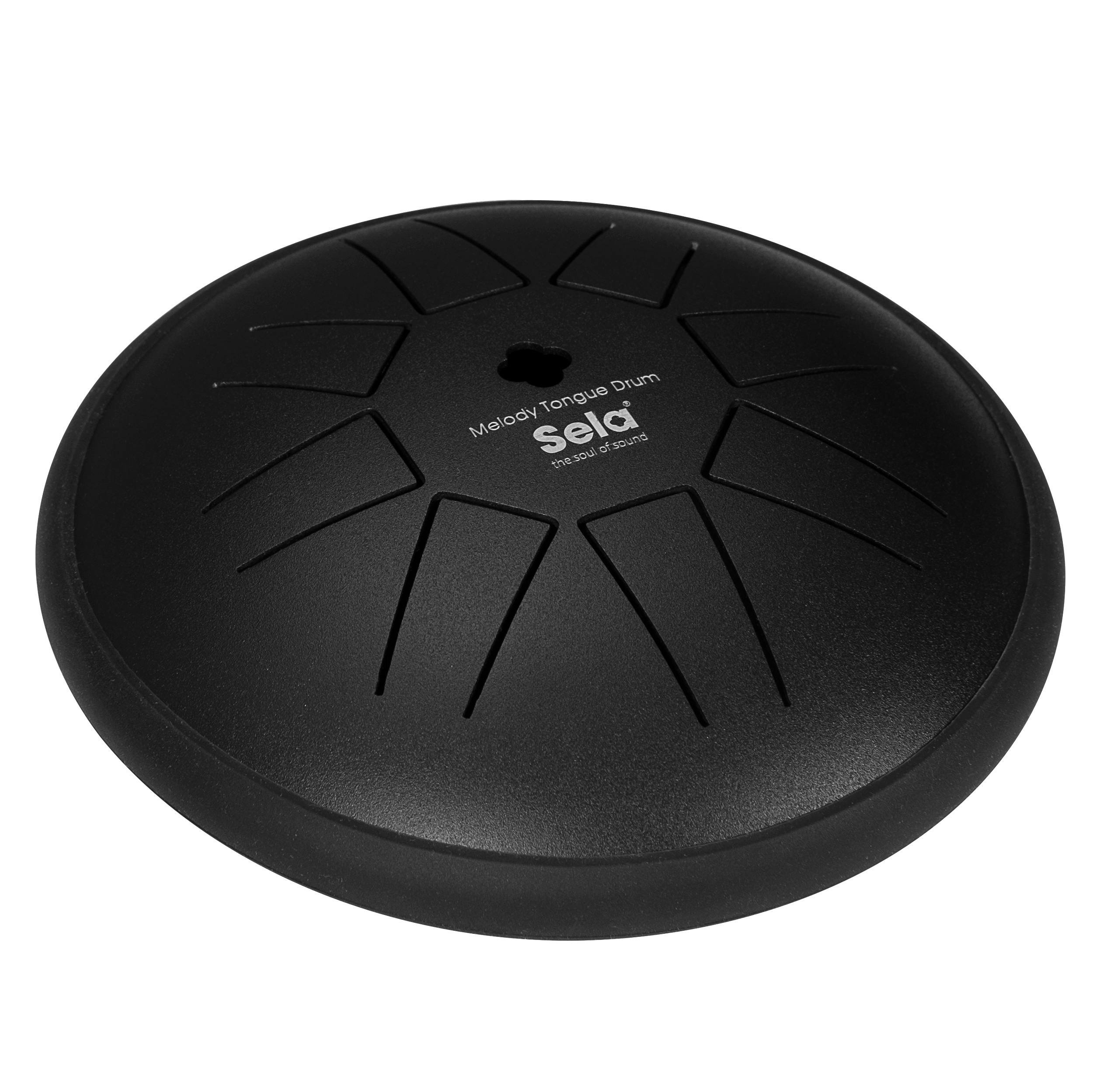 Sela Melody Tongue Drum 6in C Maj Black - SE360-SE-360-04.jpg