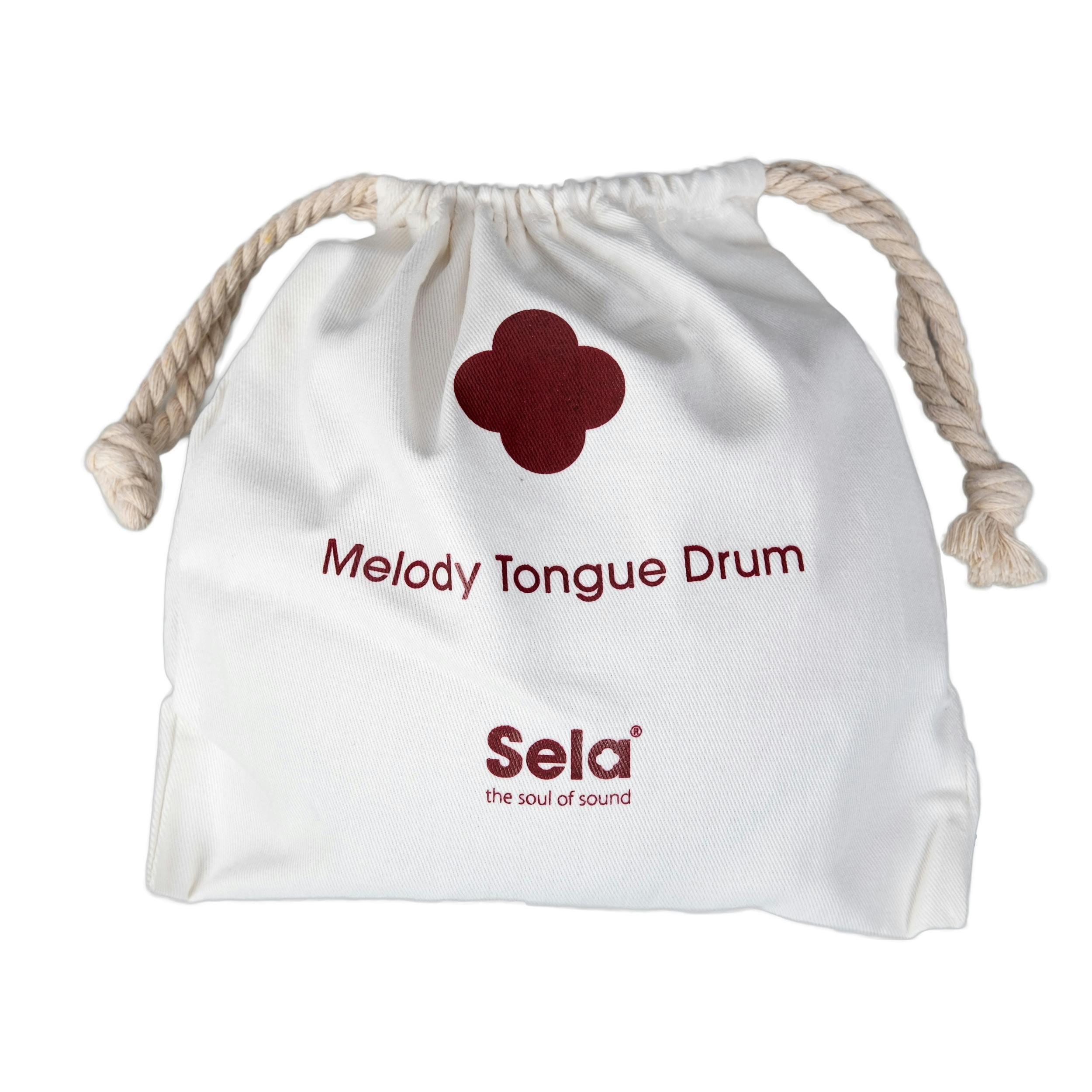 Sela Melody Tongue Drum 6in G Min White - SE363-SE-363-05.jpg