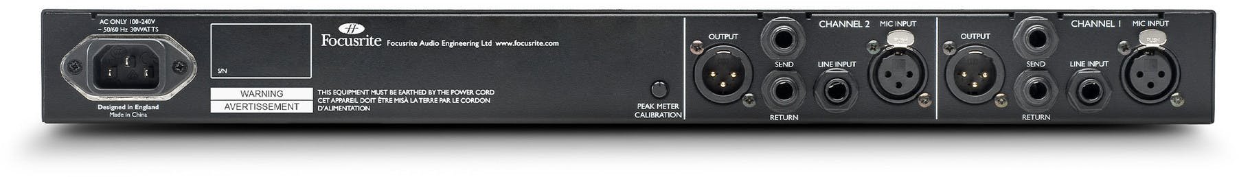 Focusrite ISA Two - Dual Channel ISA Mic Pre - Andertons Music Co.