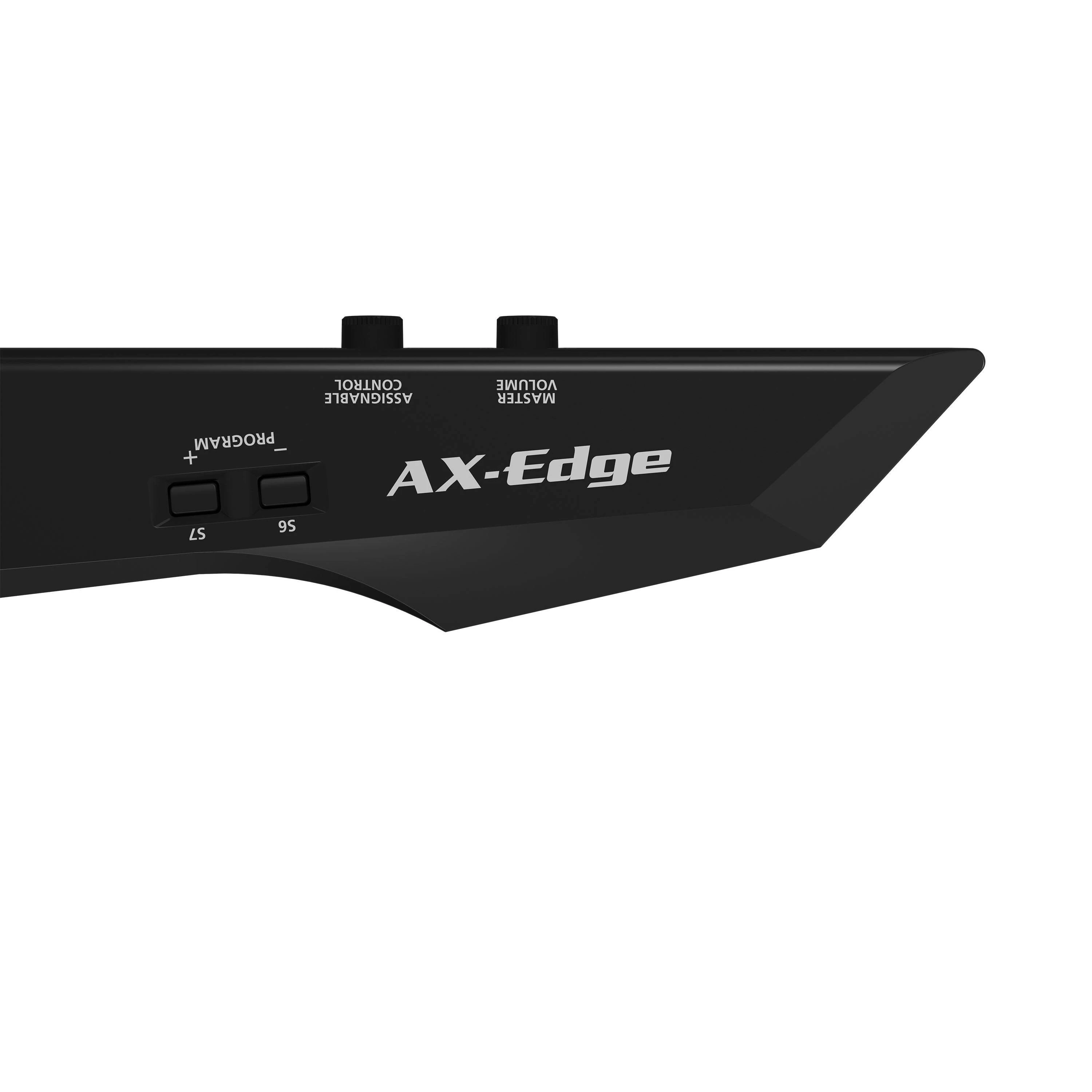 Roland AX Edge Keytar in Black - 295294-AX-Edge Black Neck CU.jpg