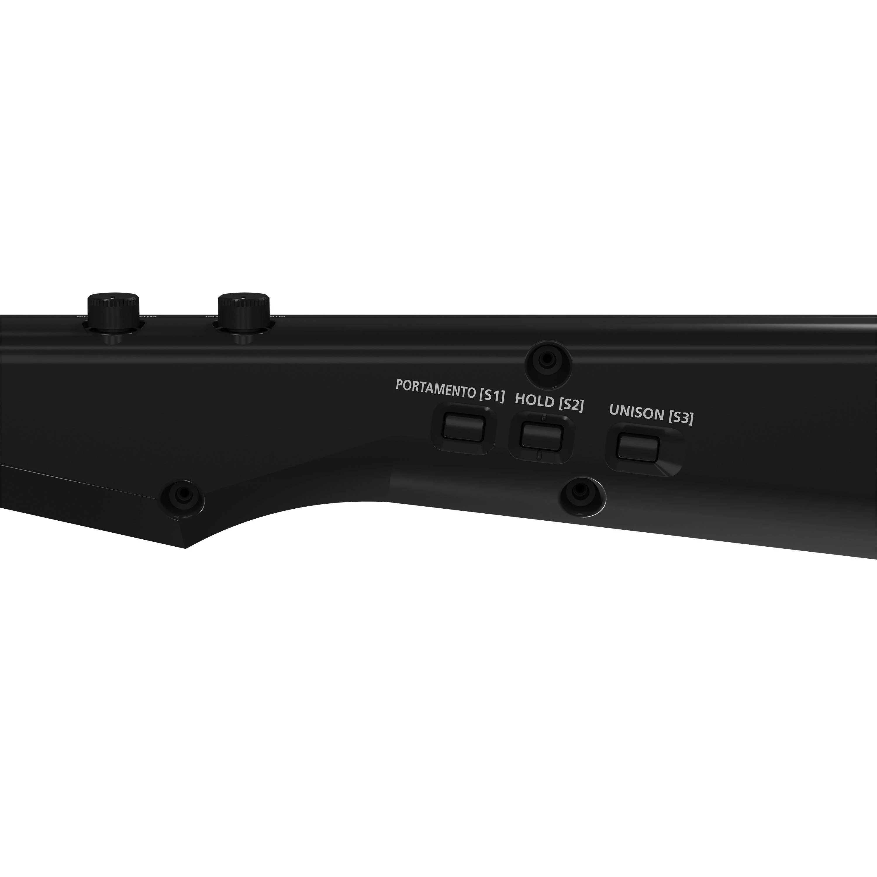 Roland AX Edge Keytar in Black - 295297-AX-Edge Black NECK Underside.jpg