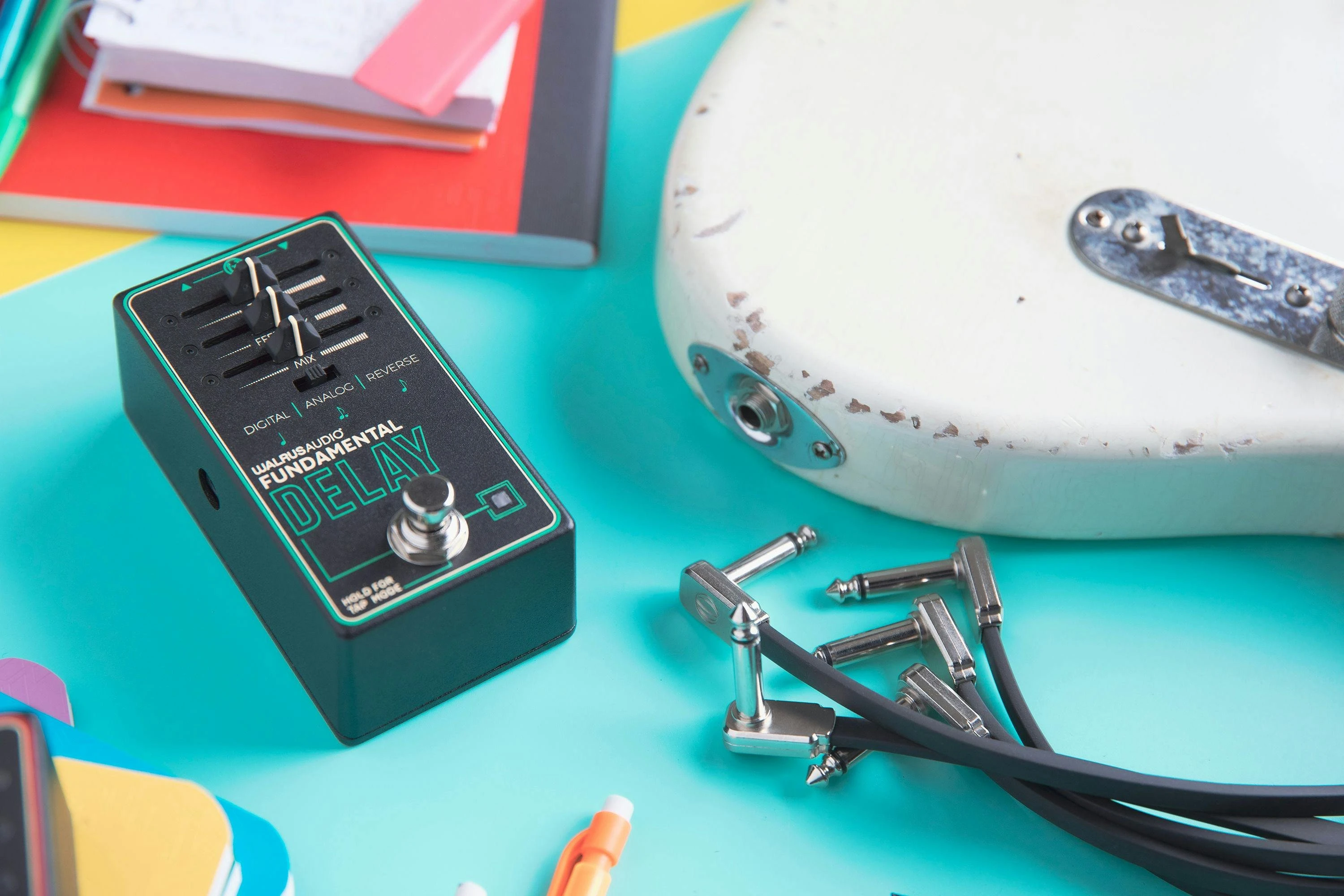 Walrus Audio Fundamental Series Delay Pedal - 64197-Walrus-Audio-Fundamental-Series-Delay-Pedal-in-Black-1.jpg