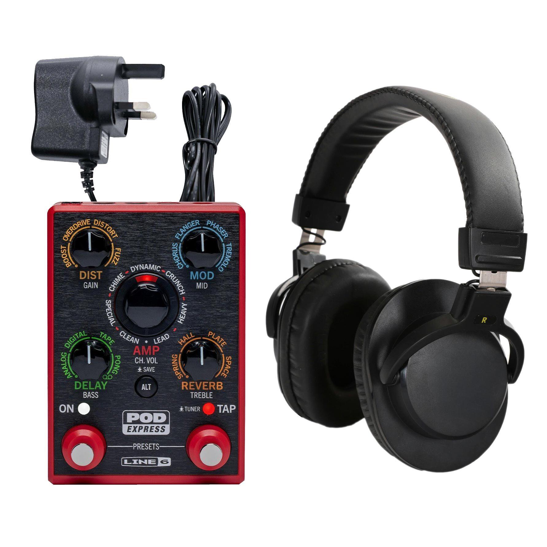 Line 6 POD Express With Headphones and PSU Bundle - BUN-PODEXPRESS__30262.jpg