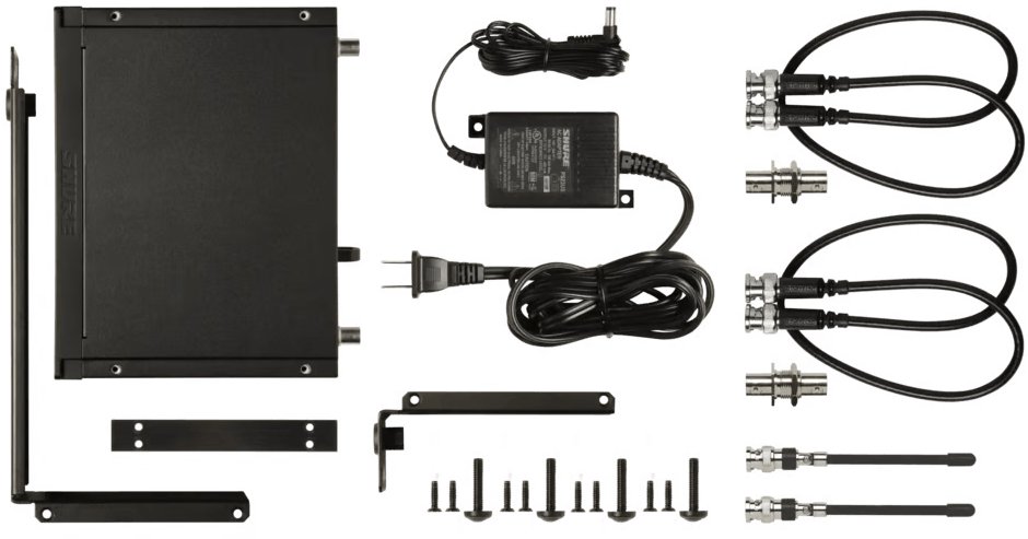 Shure BLX4R Rack  Mount Receiver (Analogue) - BLX4RUK-Shure-BLX4R_Rack-Unit_Accessories.jpg