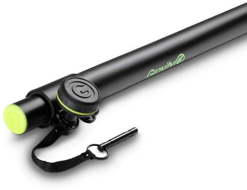 Gravity Adjustable Speaker Pole 35mm to M20 Male Thread - 1.4M - Black (EACH) - GSP2332B-Gravity_Speaker_Pole_Top.jpg