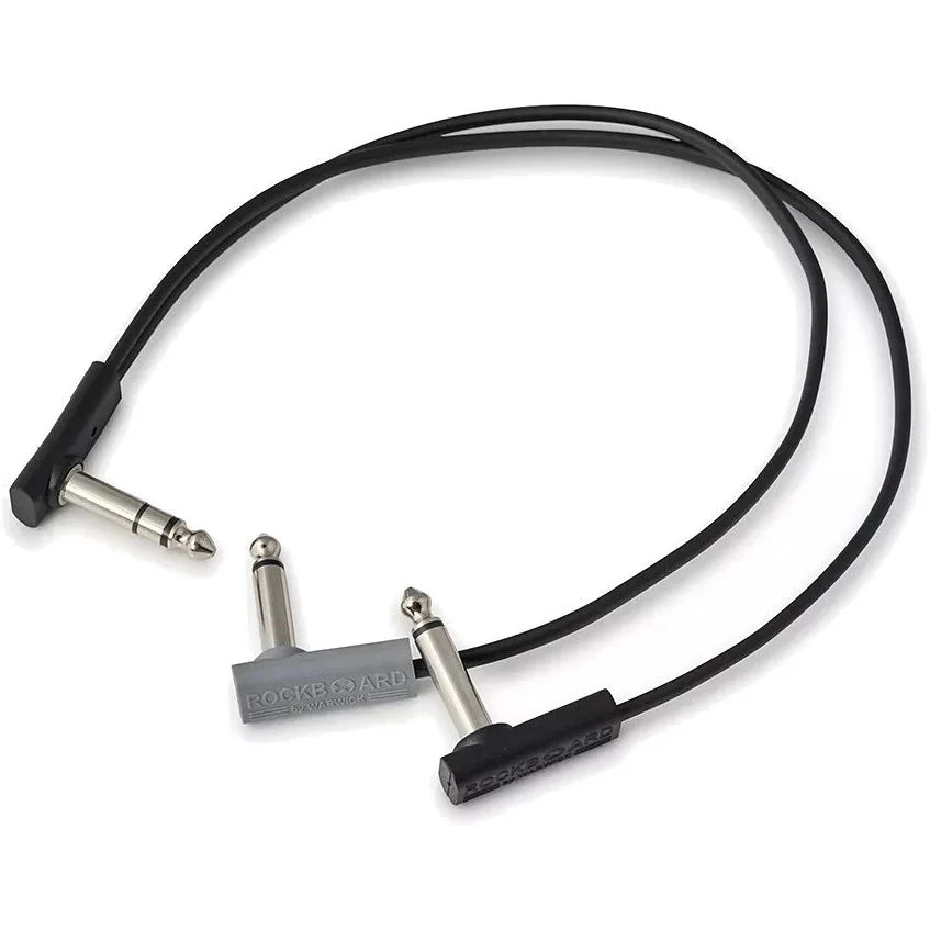RockBoard Flat Patch Y Splitter Cab 30 cm in Black - 1697115445RBO CAB F Y 30 BK_1.jpg
