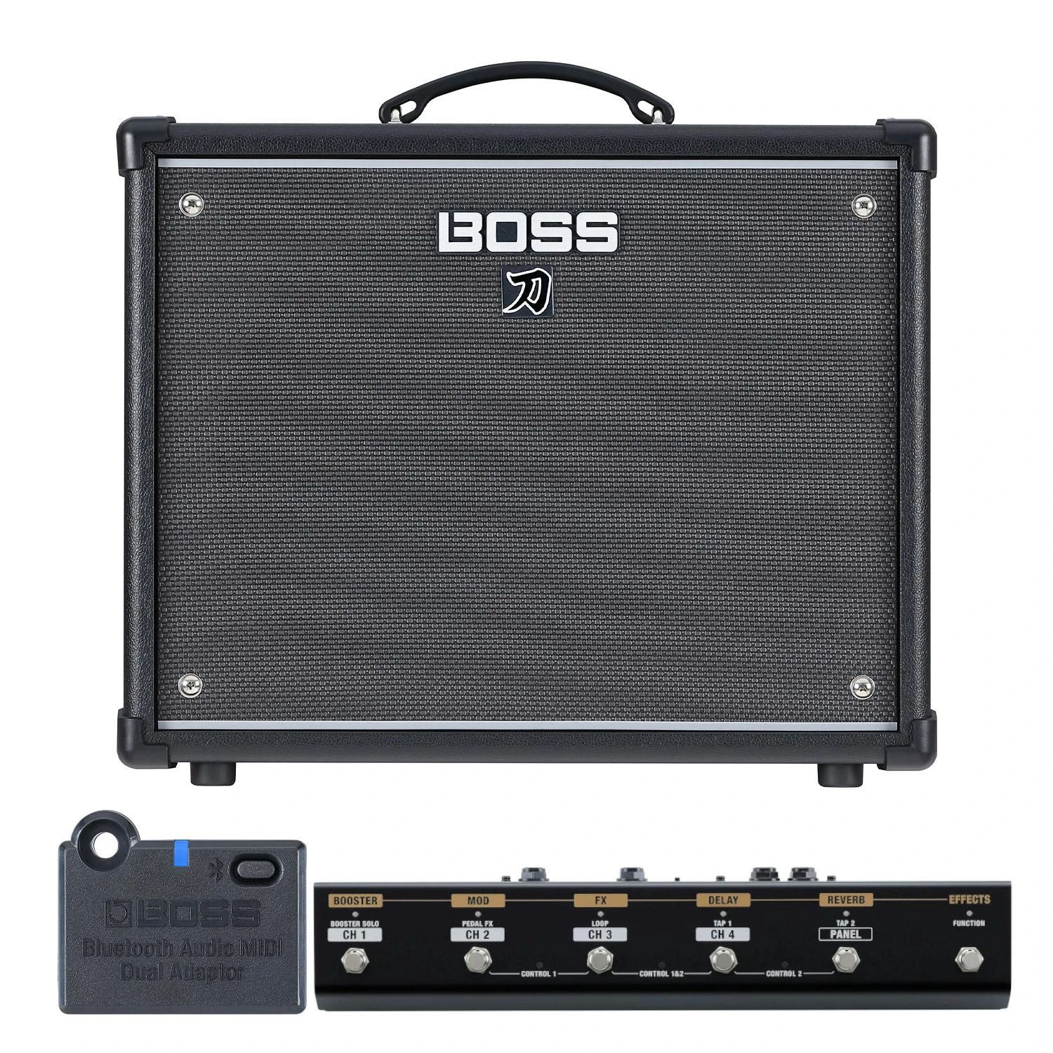 Boss Katana 50 EX Gen 3 50w Guitar Amp Bundle with Bluetooth Adapter and Footswitch - _BUN-KTNEX50-BT-FS (2).jpg