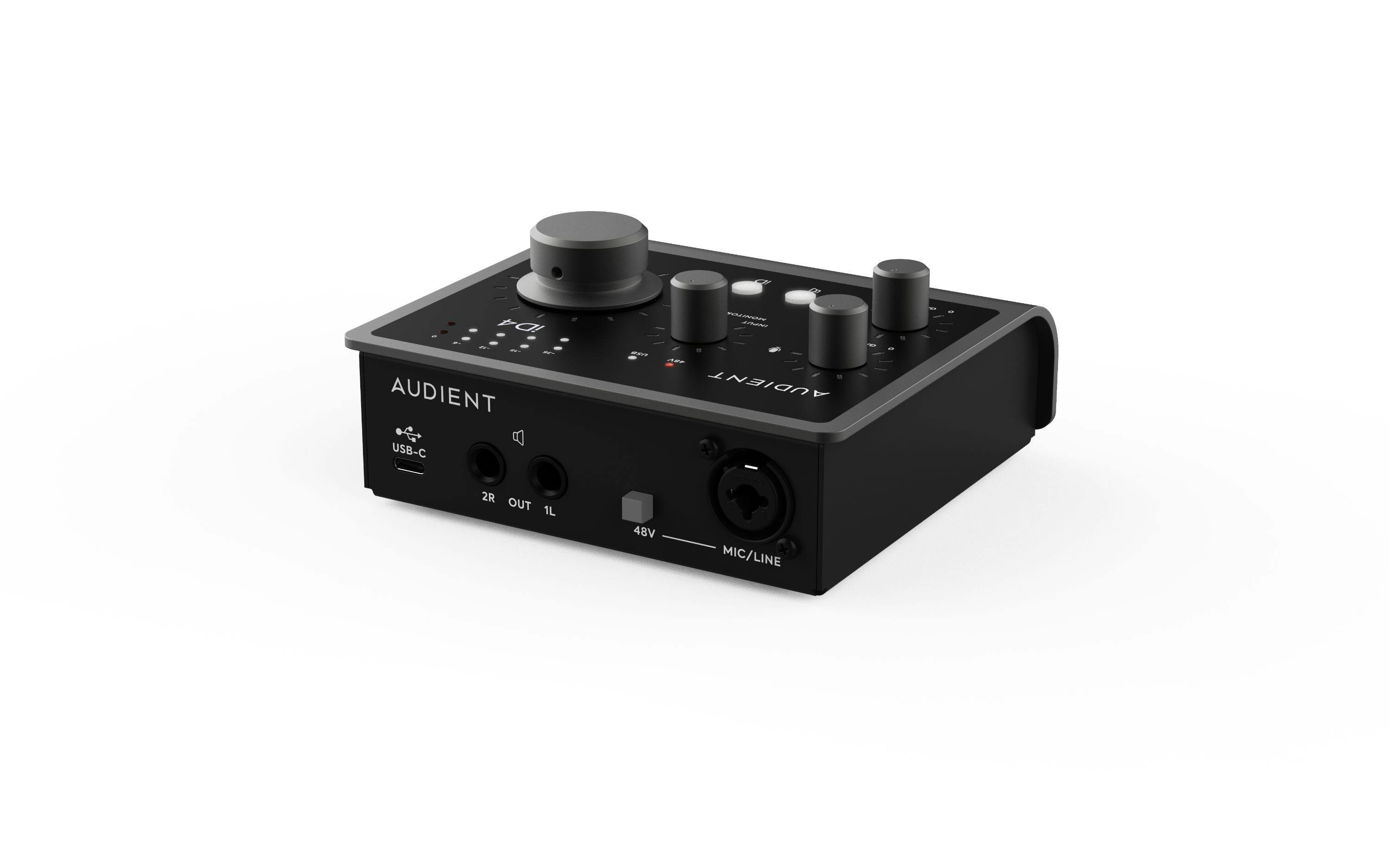 Audient ID4 MkII USB Audio Interface - 425715-iD4 Rear 3-4 Right.jpg