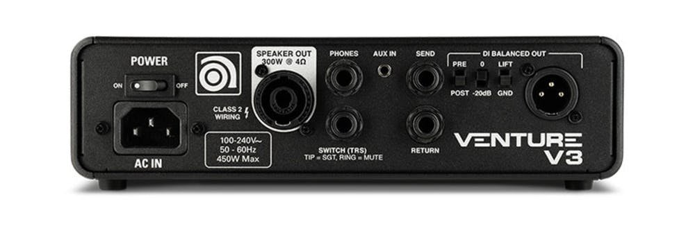 Ampeg Venture V3 300w Bass Head - Andertons Music Co