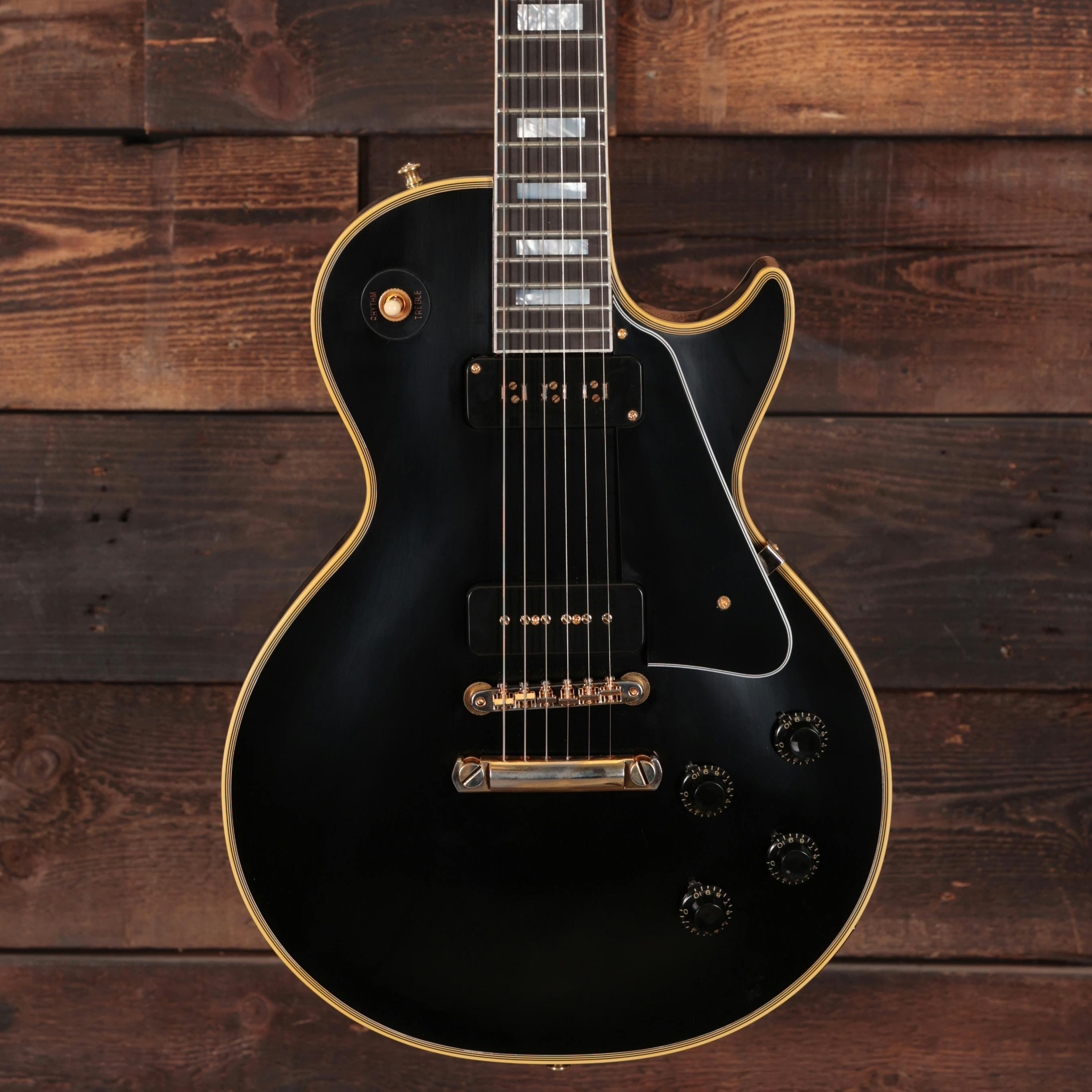 Gibson Custom Shop 1954 Les Paul Custom Staple Pickup Reissue VOS Ebony - LPB54VOEBGH1-43516-2.jpg