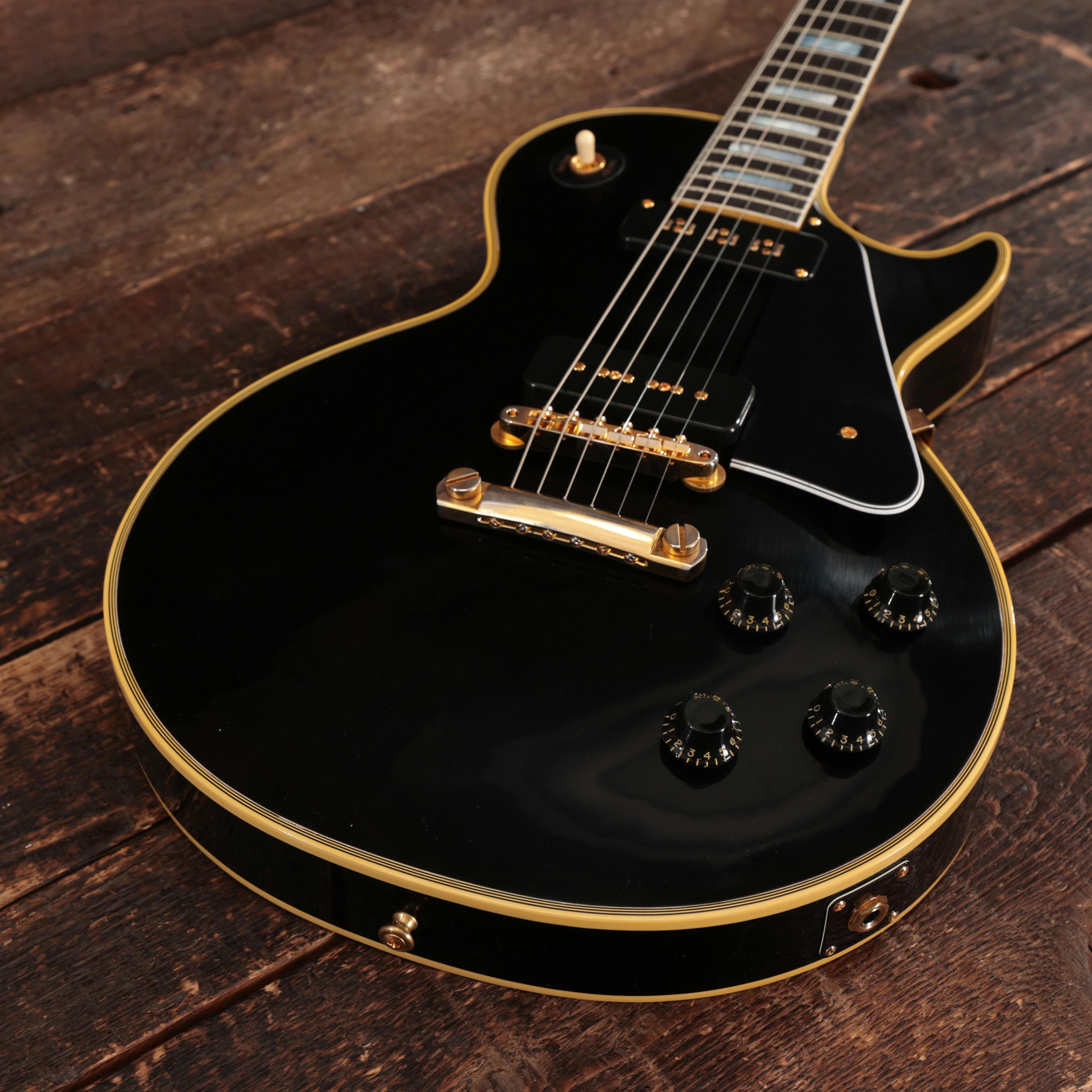 Gibson Custom Shop 1954 Les Paul Custom Staple Pickup Reissue VOS