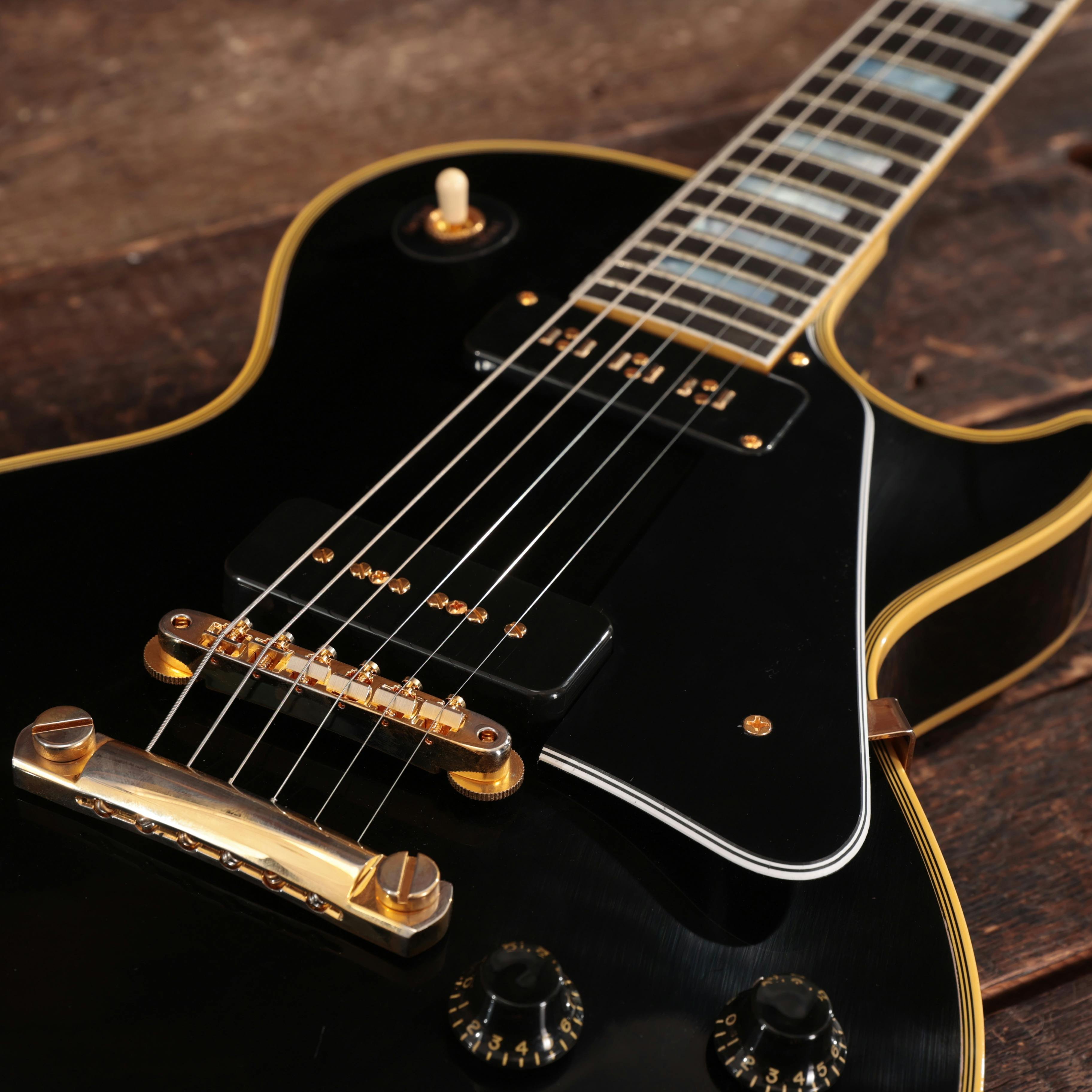 Gibson Custom Shop 1954 Les Paul Custom Staple Pickup Reissue VOS